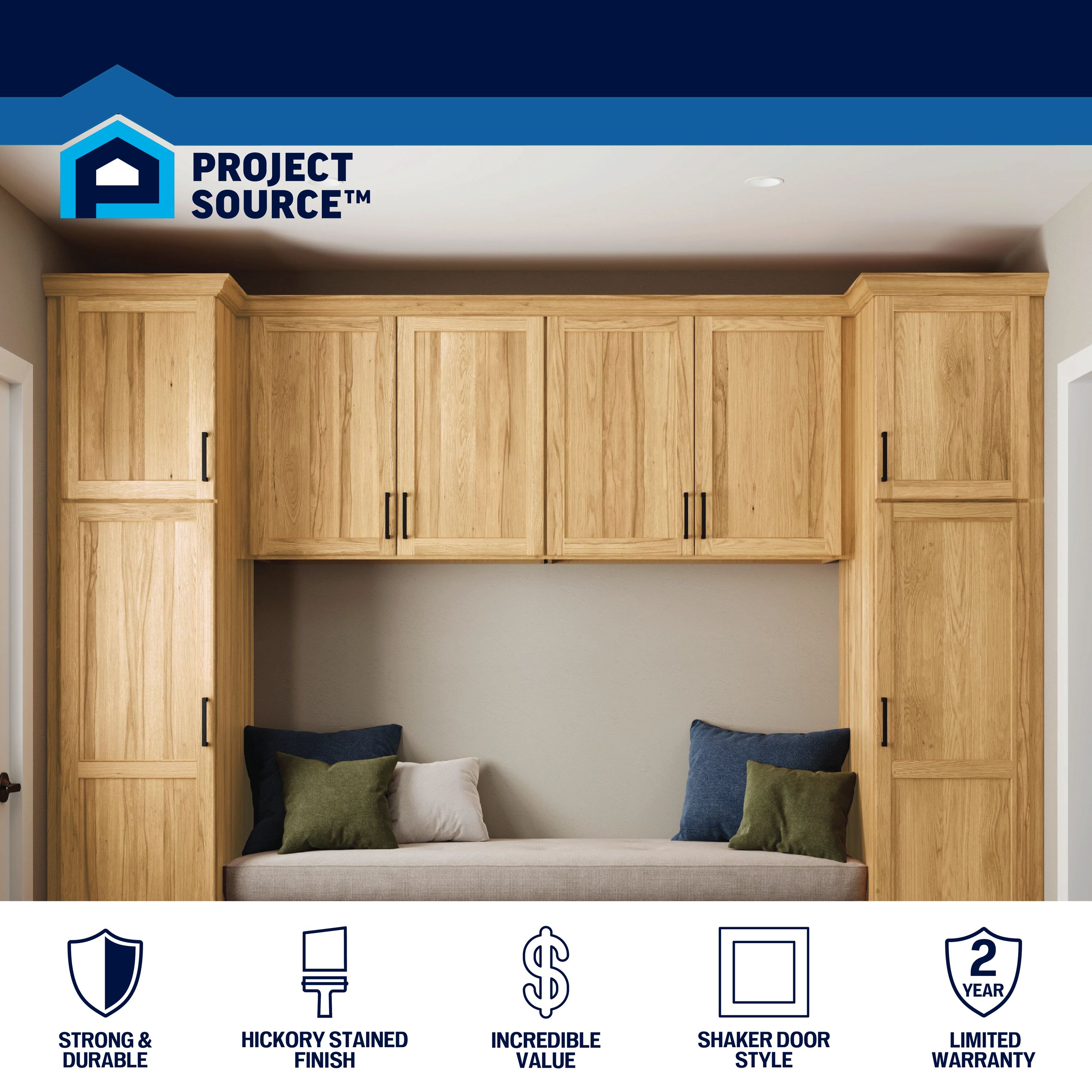 Project Source W3030BH Cabinets-Kitchen - View #2