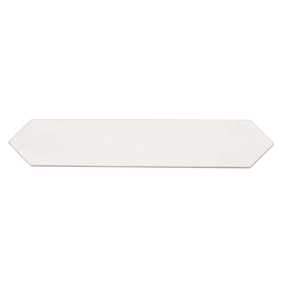 Apollo Tile APLPCD88WTMA Festa Cotton White 2-in x 10-in Matte Ceramic Stone Look Floor and Wall Tile (2.37-sq. ft/ Carton)