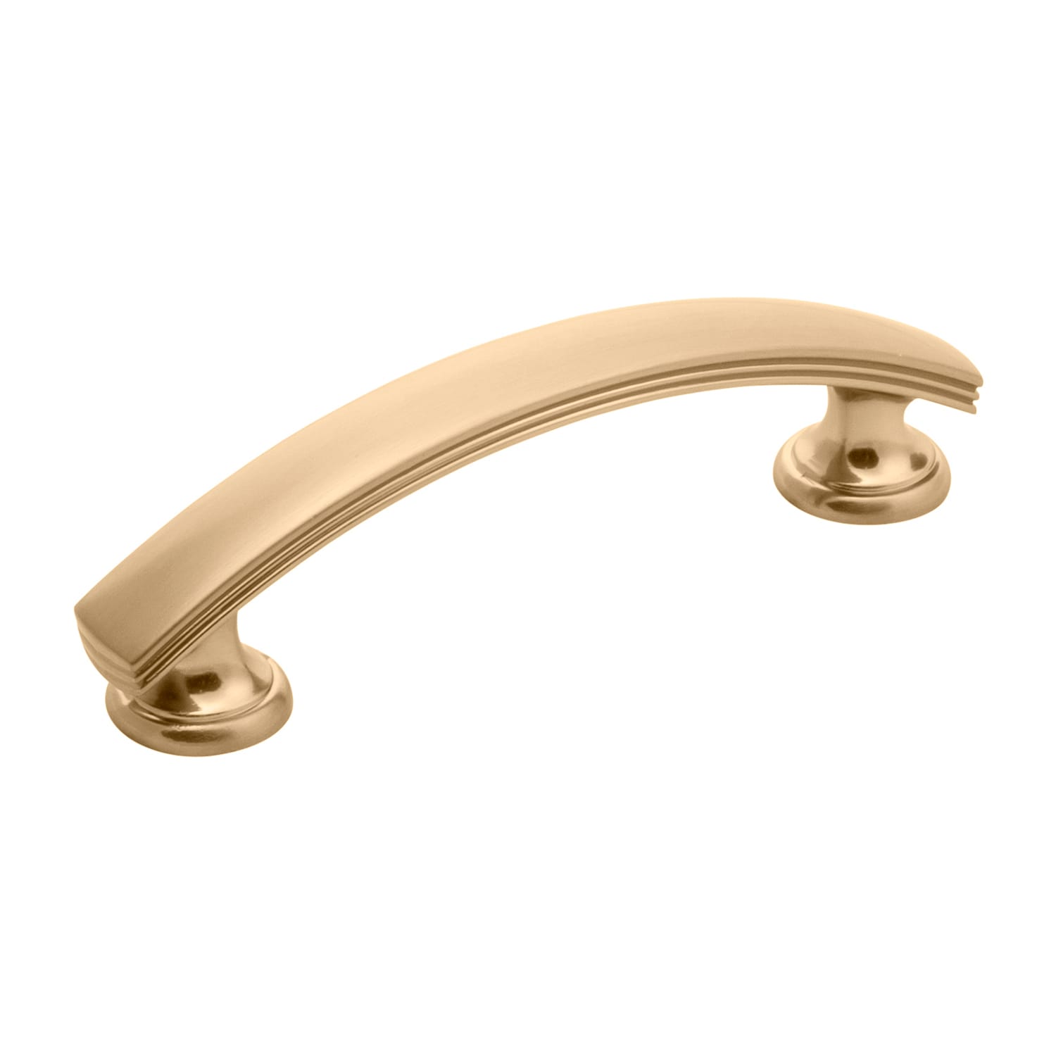 Hickory Hardware P2143-CBZ American Diner 3-in , 76mm Center to Center Champagne Bronze Arch Handle