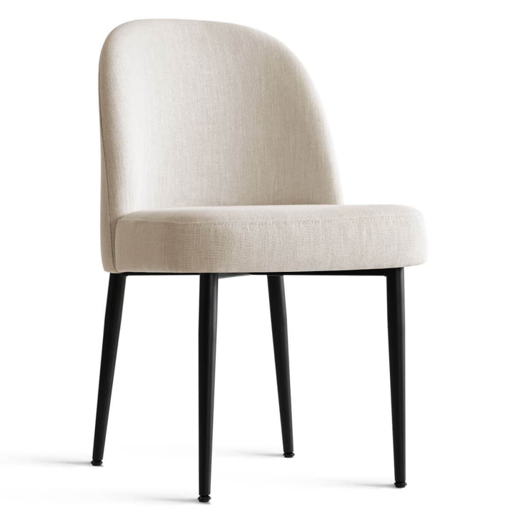 Maison Boucle HAVANA-METAL-BEIGE8 Dining-Chairs - View #4