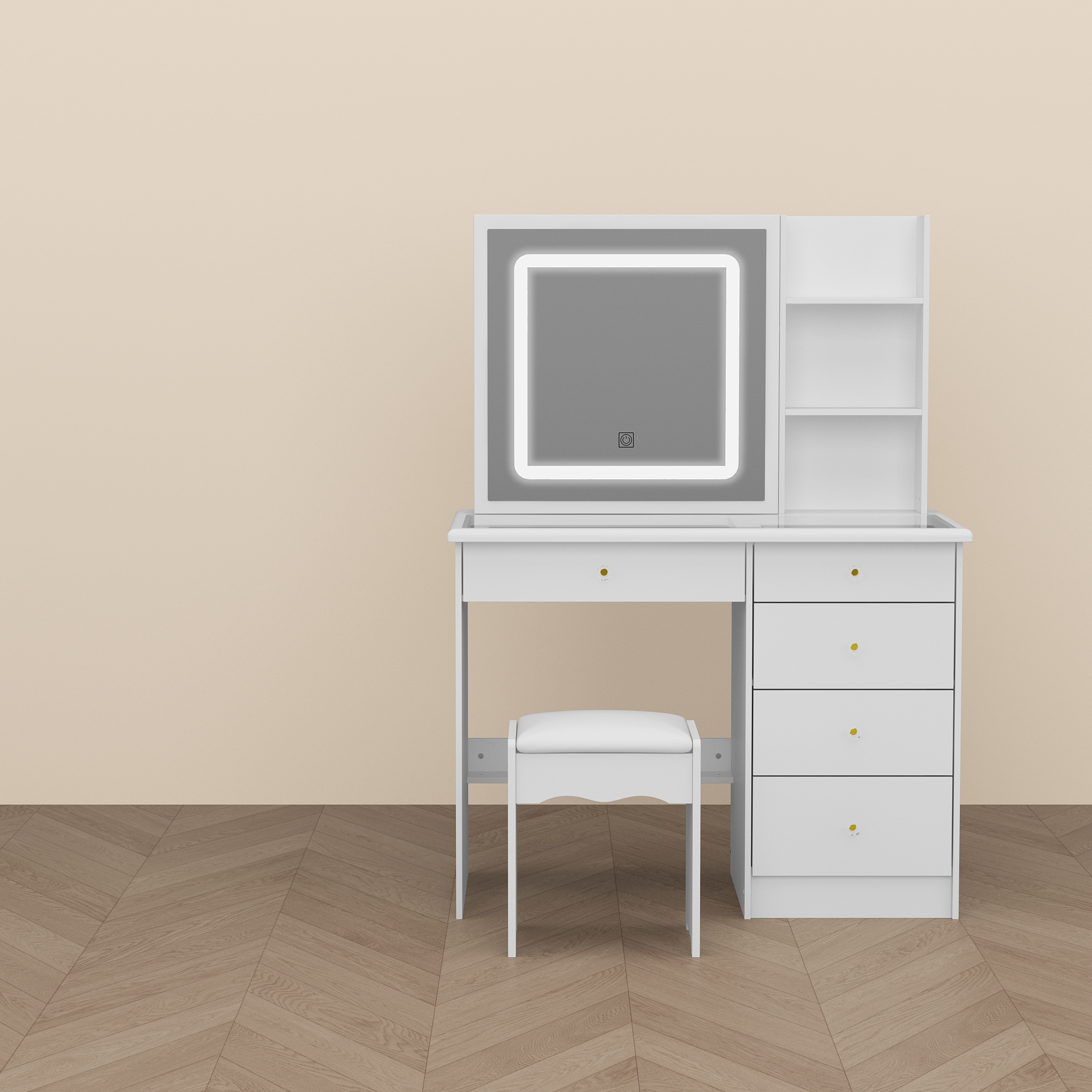 FUFU&GAGA LJY-KF390029-01 Bedroom-Vanities - View #5