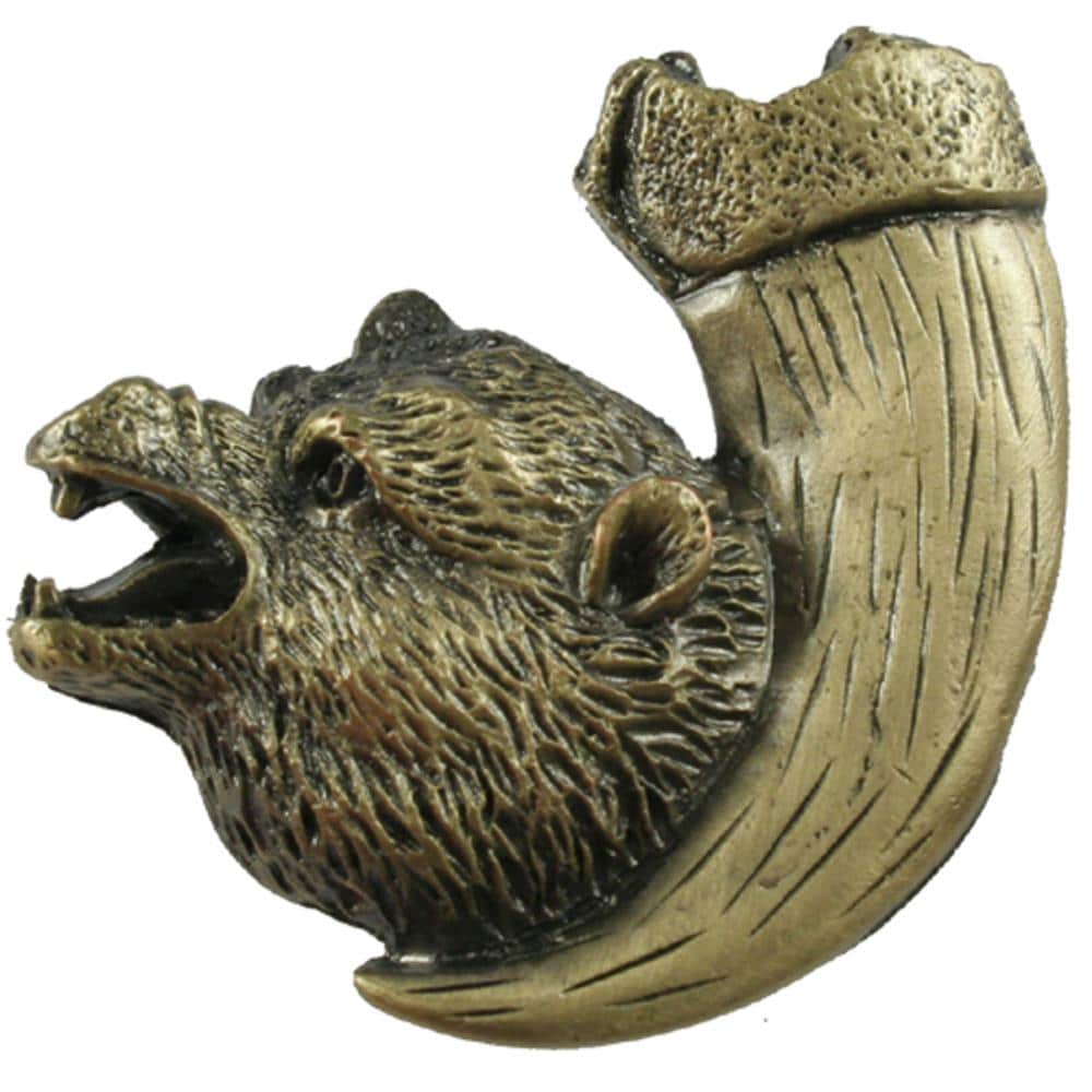 Sierra Lifestyles 681265 Antique brass Novelty Rustic Cabinet Knob