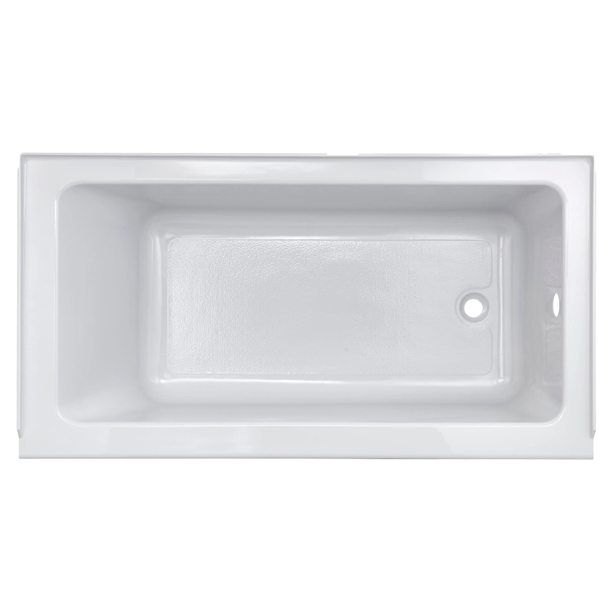 American Standard 2946102.020 Studio 32-in x 60-in White Acrylic Rectangular Alcove Soaking bathtub ( Right Drain )