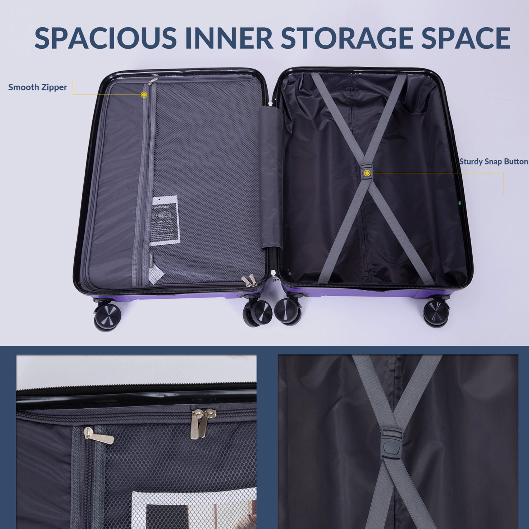 SINOFURN SYD9400007PP Luggage-And-Luggage-Sets - View #7
