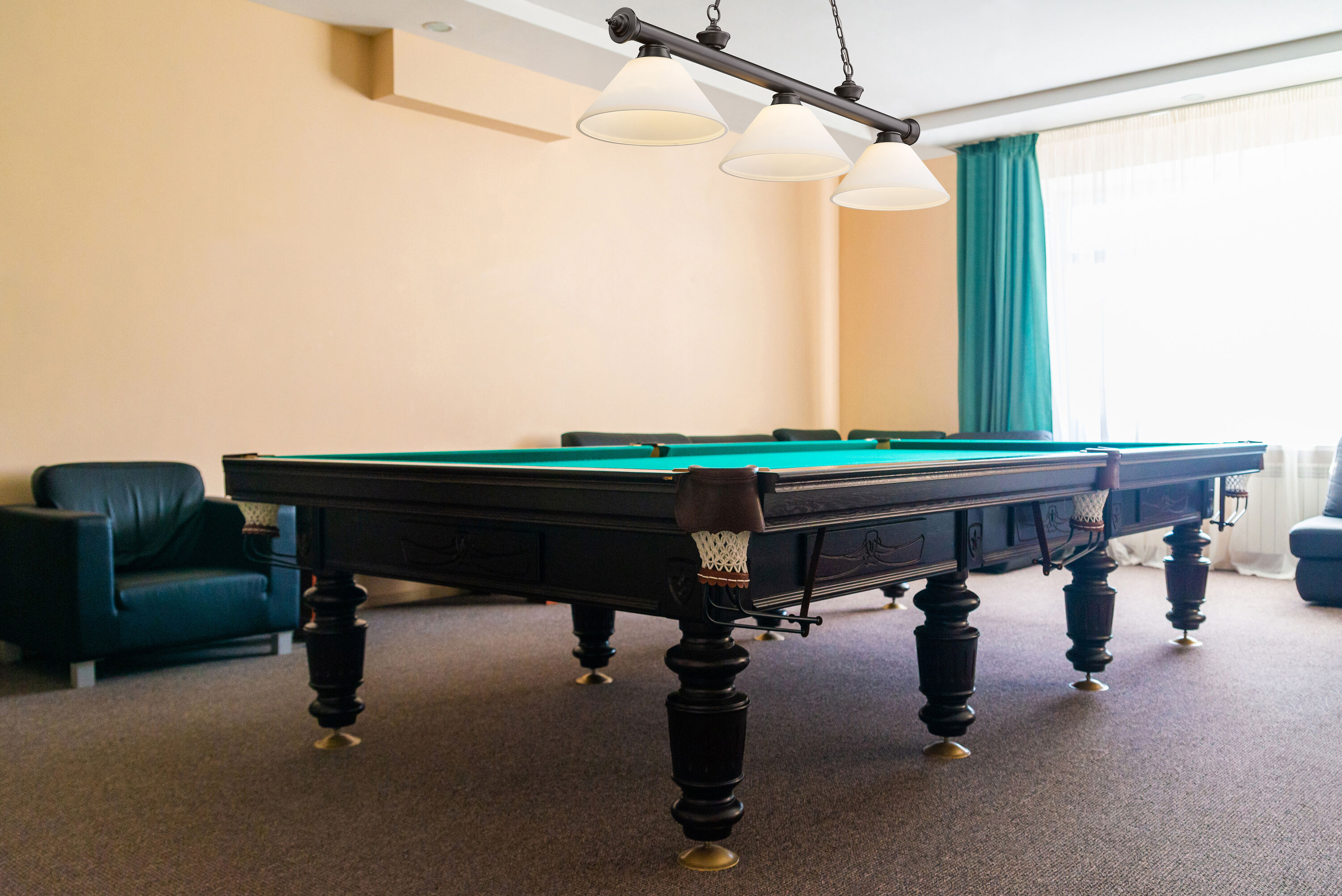 Z-Lite 2306-3BRZ-AMO14 Pool-Table-Lighting - View #6