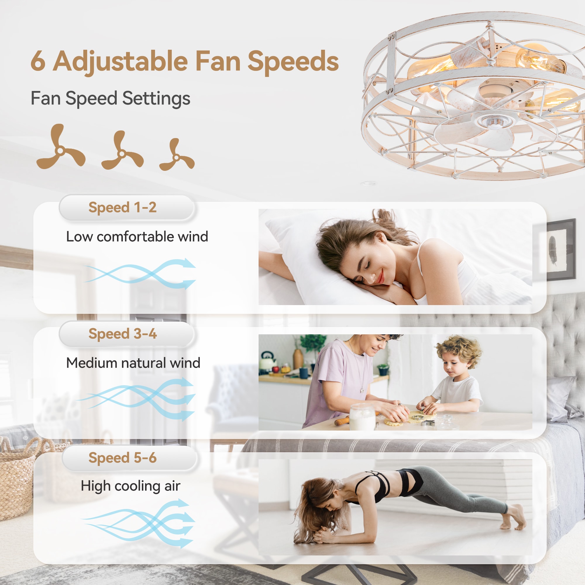 Breezary 35052-WG Ceiling-Fans - View #10