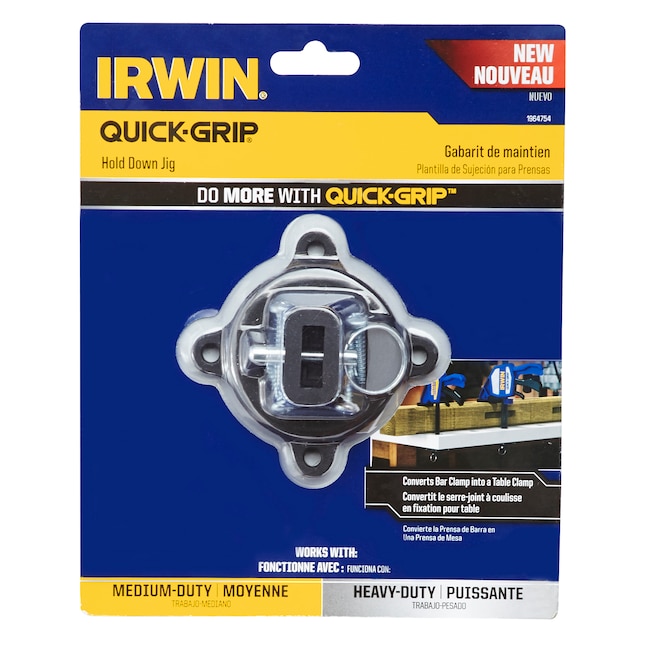 IRWIN QUICK-GRIP Bar Clamp Hold-Down Jig IRWIN QUICK-GRIP Bar Clamp Hold-Down Jig