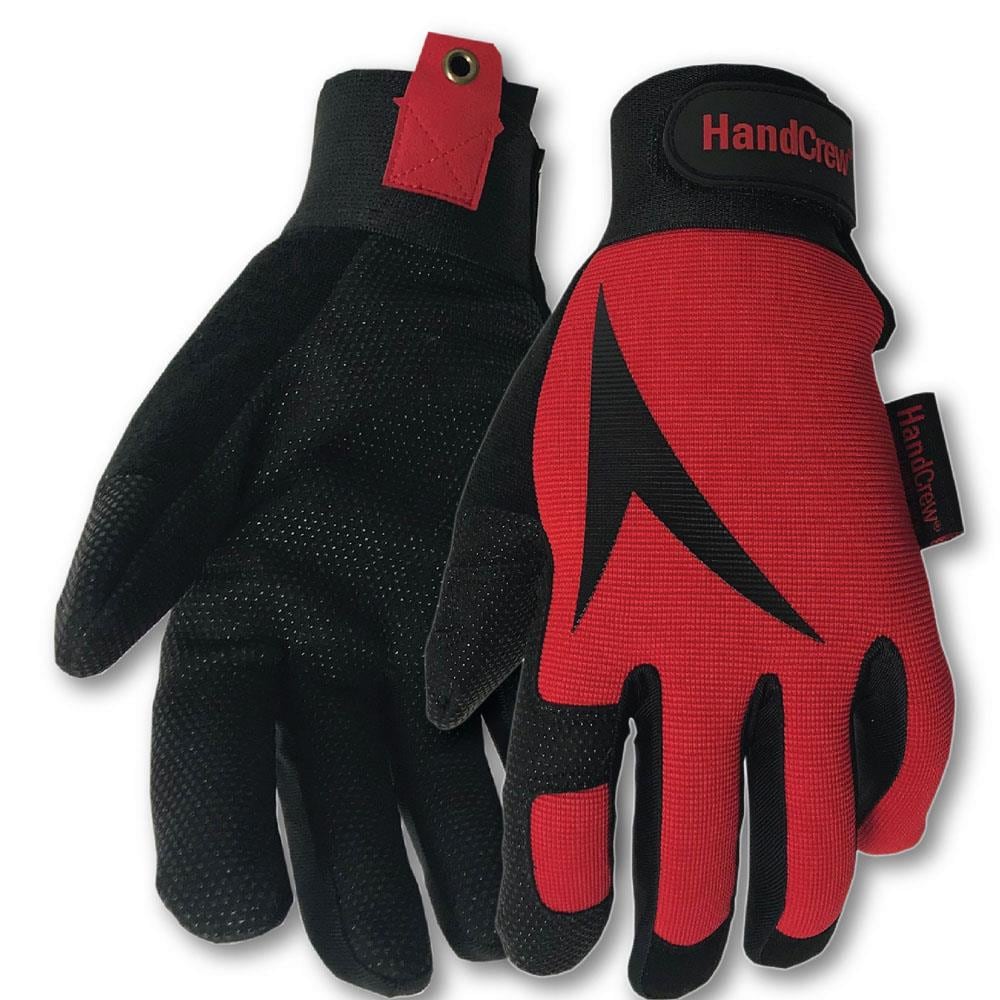 HandCrew Medium/Large Nitrile Chemical Handling Gloves, (1-Pair