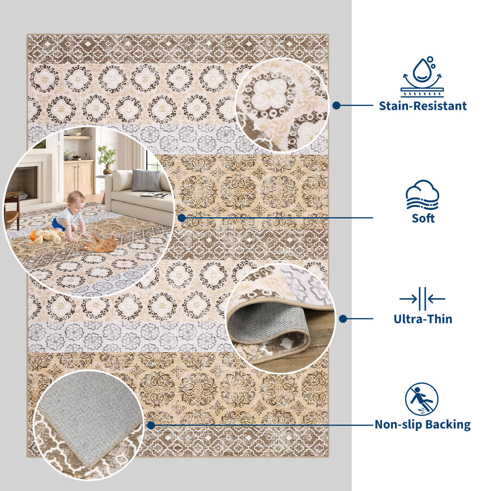 Qeetex LSN-PHK-343NVLER rugs - View #7