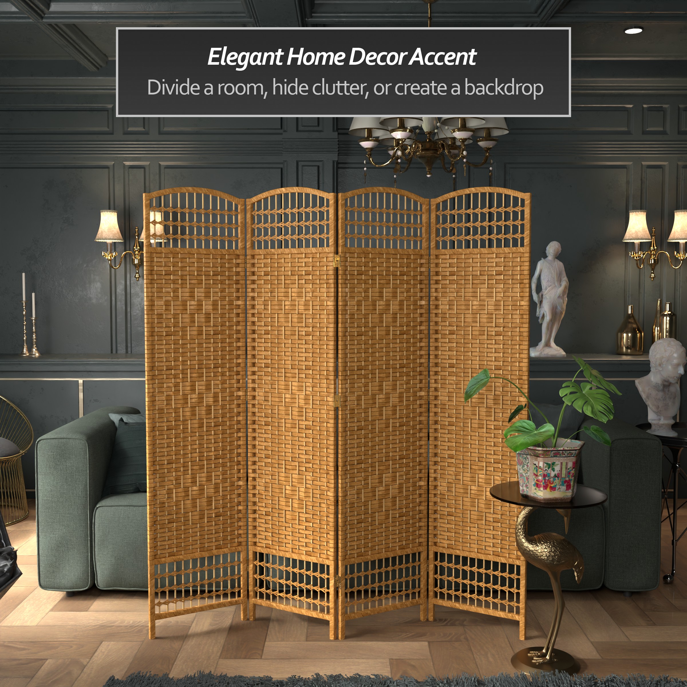 Red Lantern FB-DMND-LBG-4P Indoor-Privacy-Screens - View #2