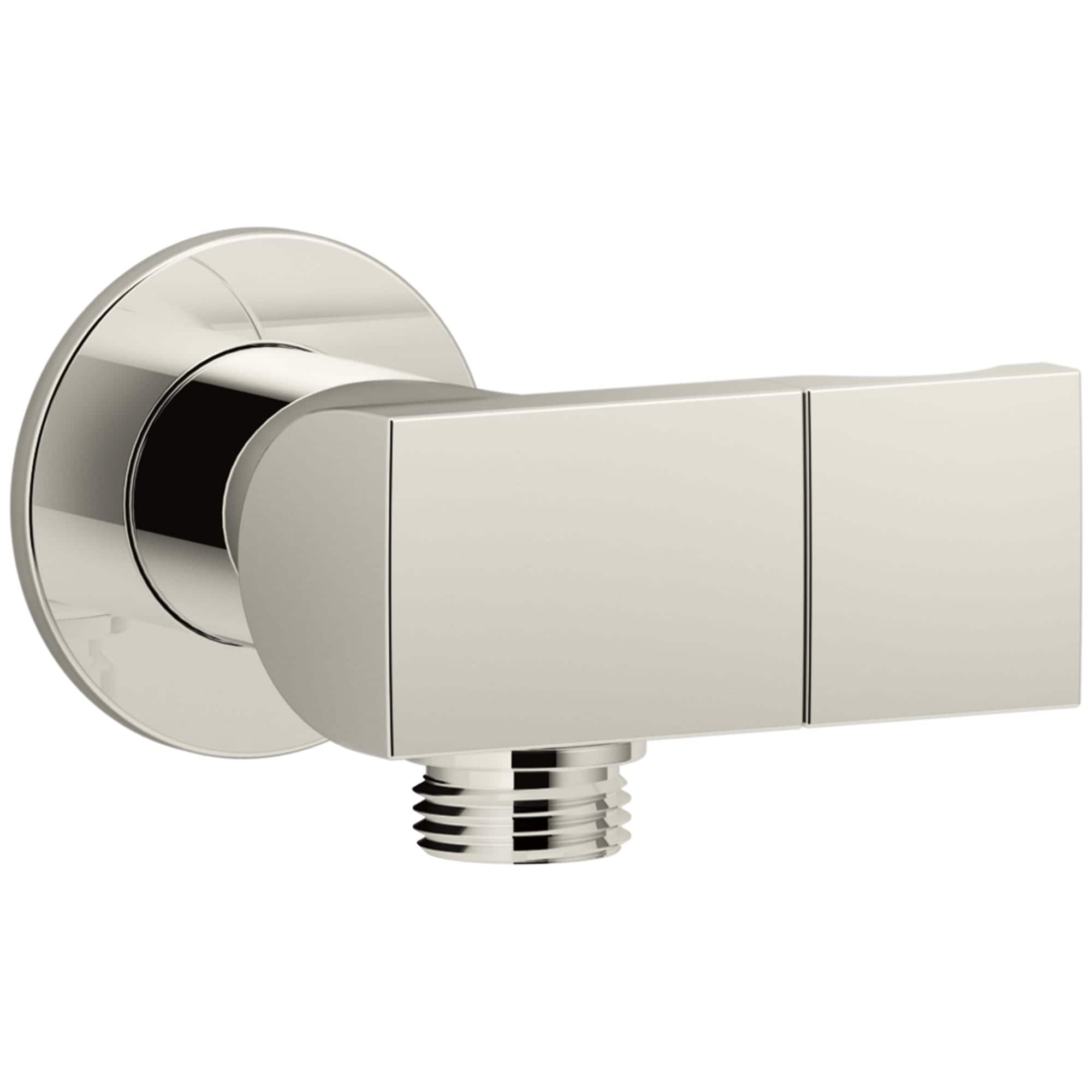 KOHLER 98354-SN Exhale Vibrant Polished Nickel 2.75-in Universal Shower Water connection