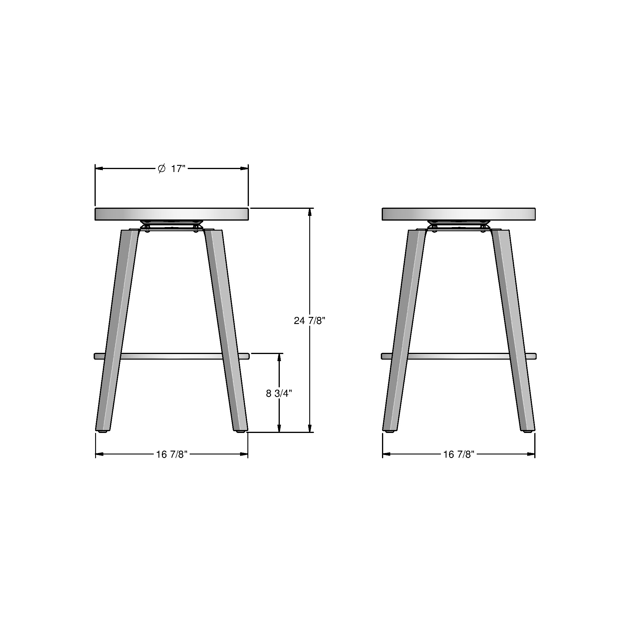 Amisco 44343-26WE/1B5247 stools - View #5