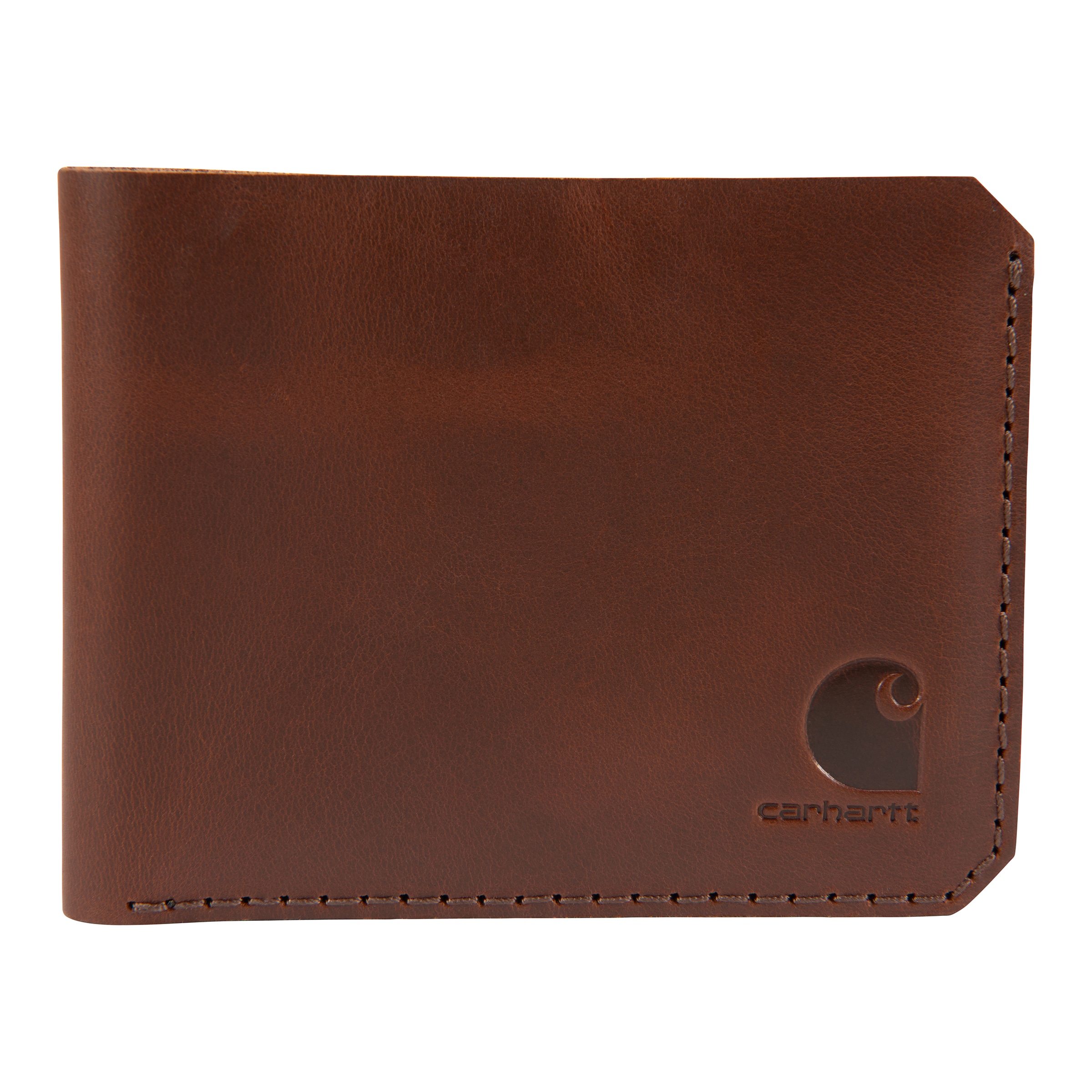 Carhartt B000049120199 3.5" X 0.5" X 4.5" Brown Leather Softshell Wallet