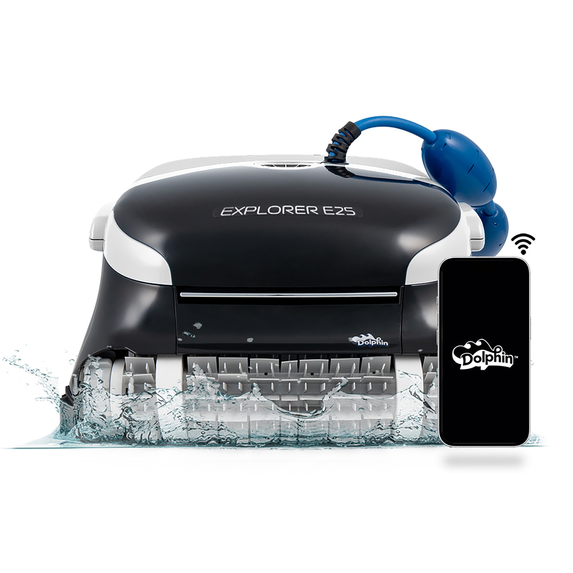 Dolphin EXPLORER E25 EXPLORER 17-in Robotic Pool Vacuum