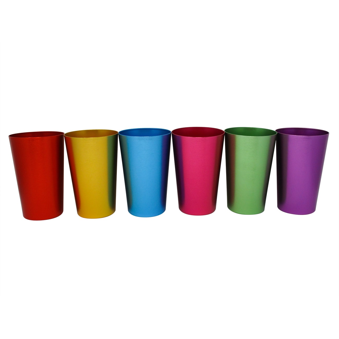 Trademark Innovations 14-fl oz Stainless Steel Multicolored Cup Set of 1 in  the Drinkware department at