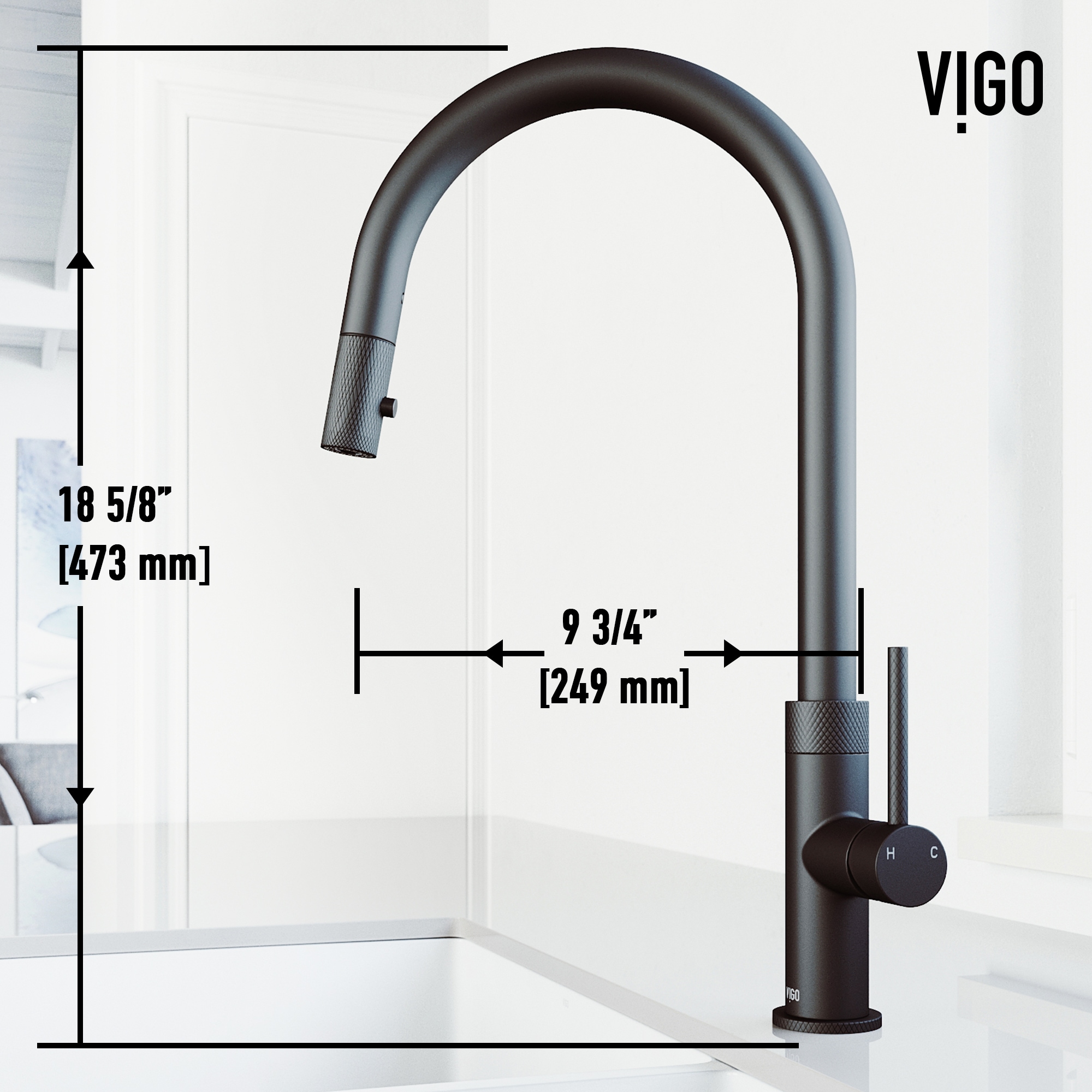 VIGO VG02033MB Kitchen-Faucets - View #10