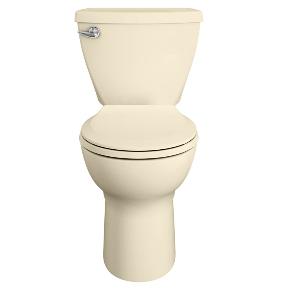 American Standard Cadet 3 Bone Round Standard Height 2-piece WaterSense ...