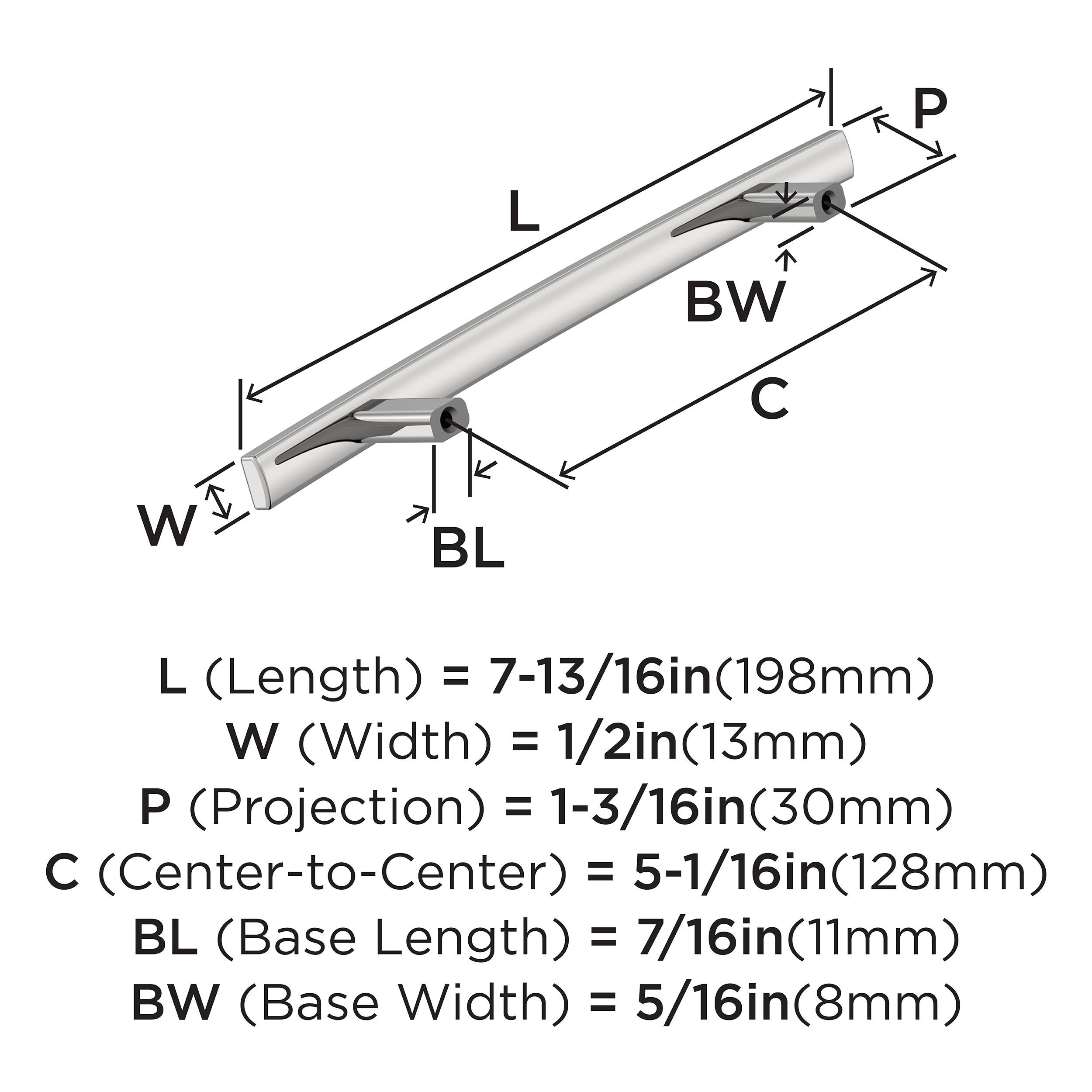 Amerock BP936226 Cabinet-Pulls - View #4