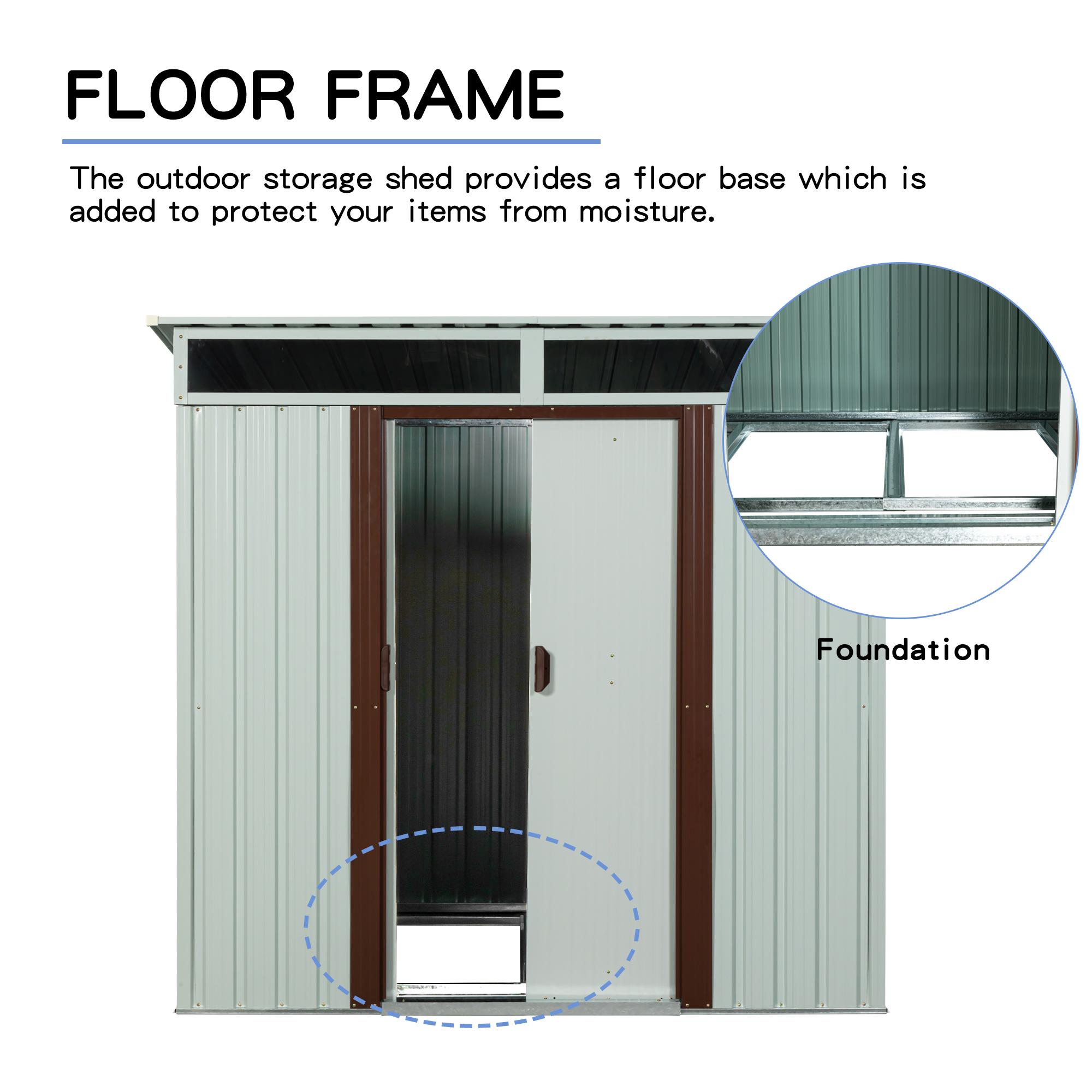 Bayfeve BF-71040-SD Metal-Storage-Buildings-Sheds - View #7