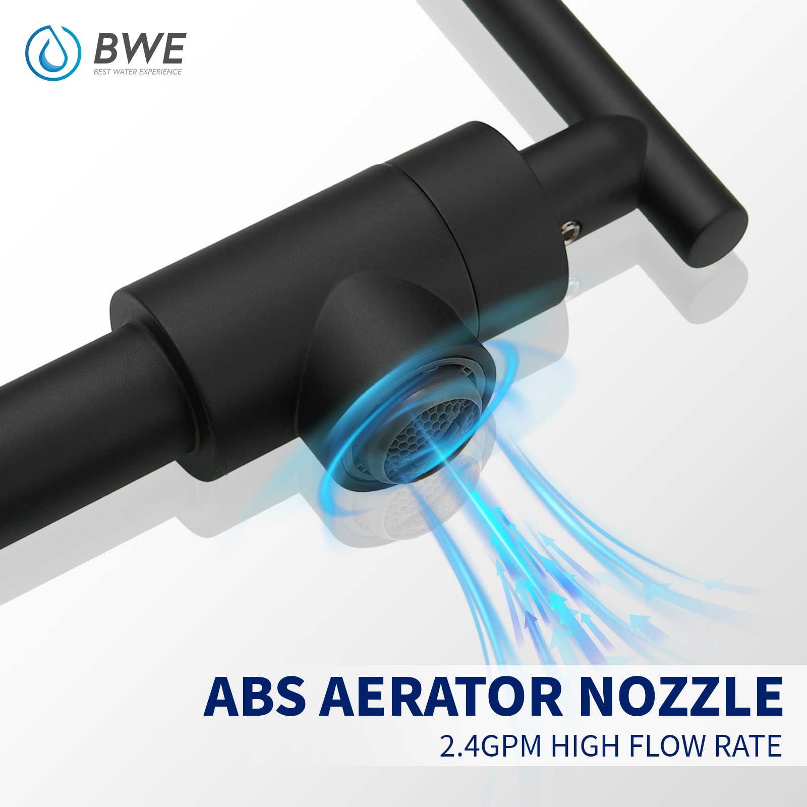 BWE A-99357-BLACK Kitchen-Faucets - View #4
