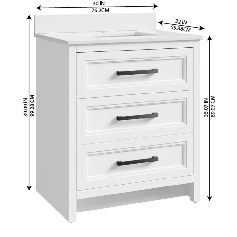 allen + roth 1047VTC-30-201-927UR Bath-Vanity-Combo - View #3