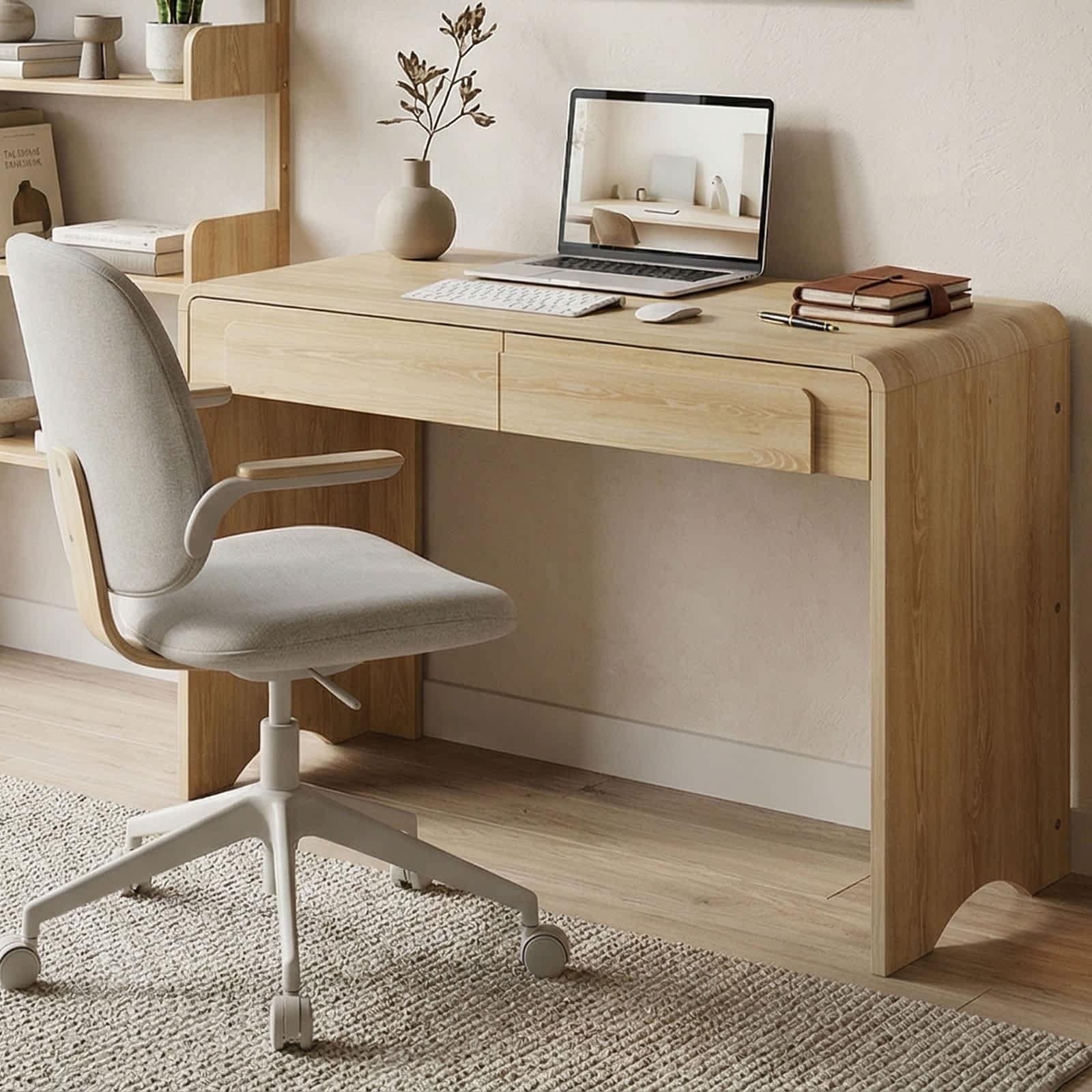 Bestier LOW-H108112B-LOG desks - View #3