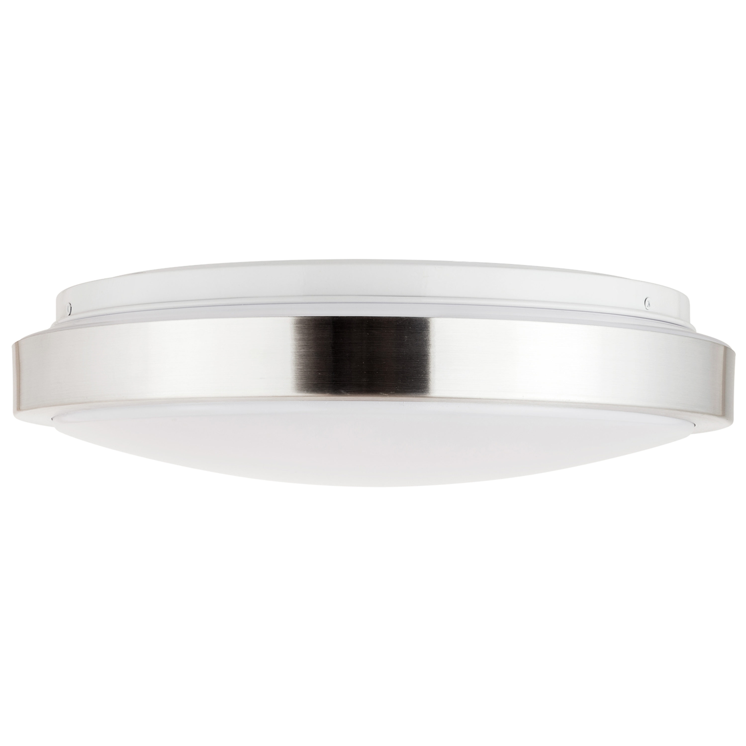 Sunlite LW07343 1 -Light 10.4-in White Integrated LED Flush Mount Light ENERGY STAR Certified