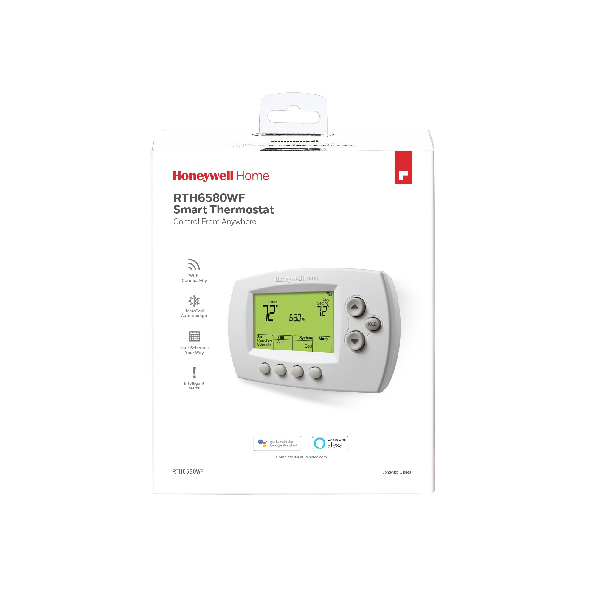 Honeywell Home White WiFi 7-Day Programmable Thermostat