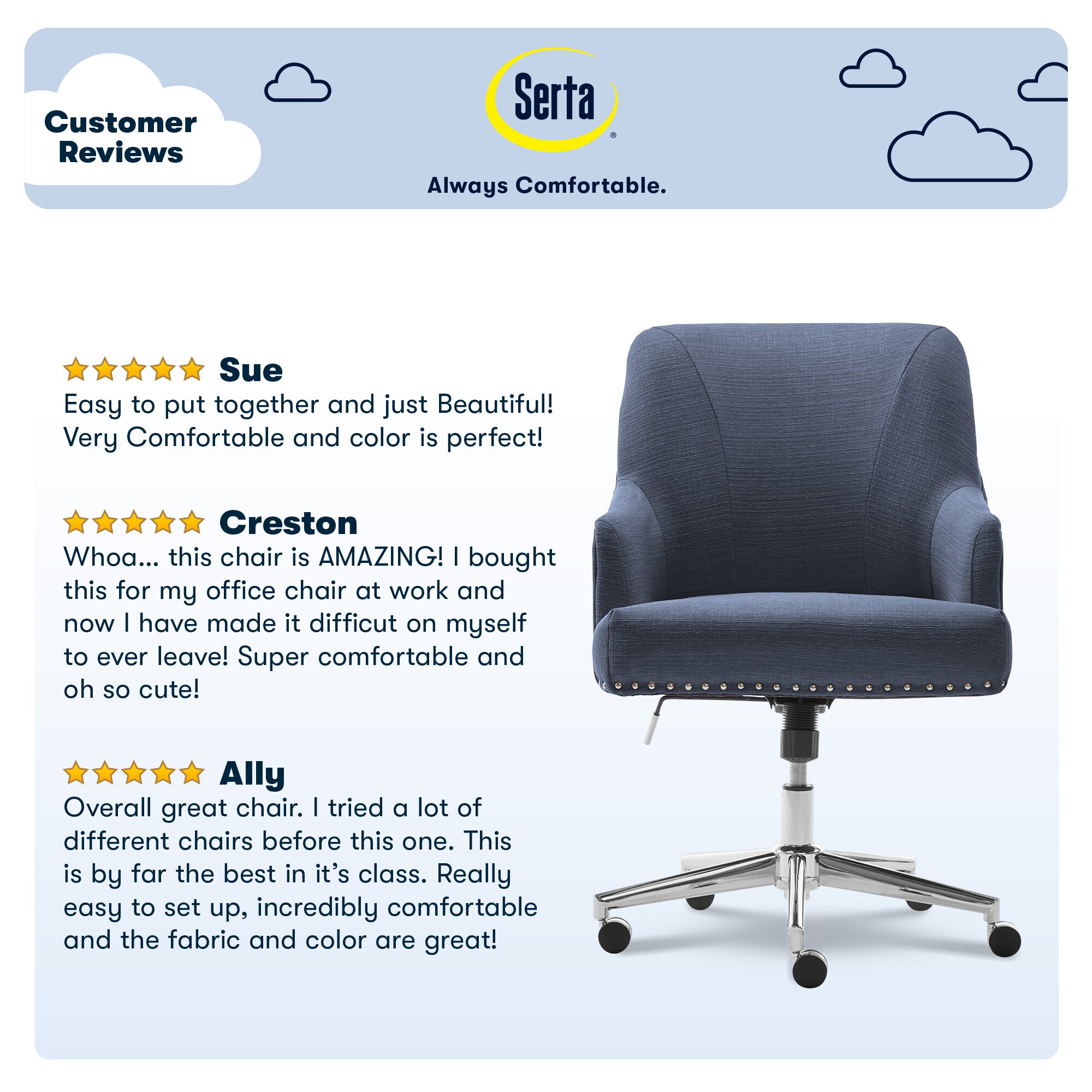 Serta 47925A Office-Chairs - View #10
