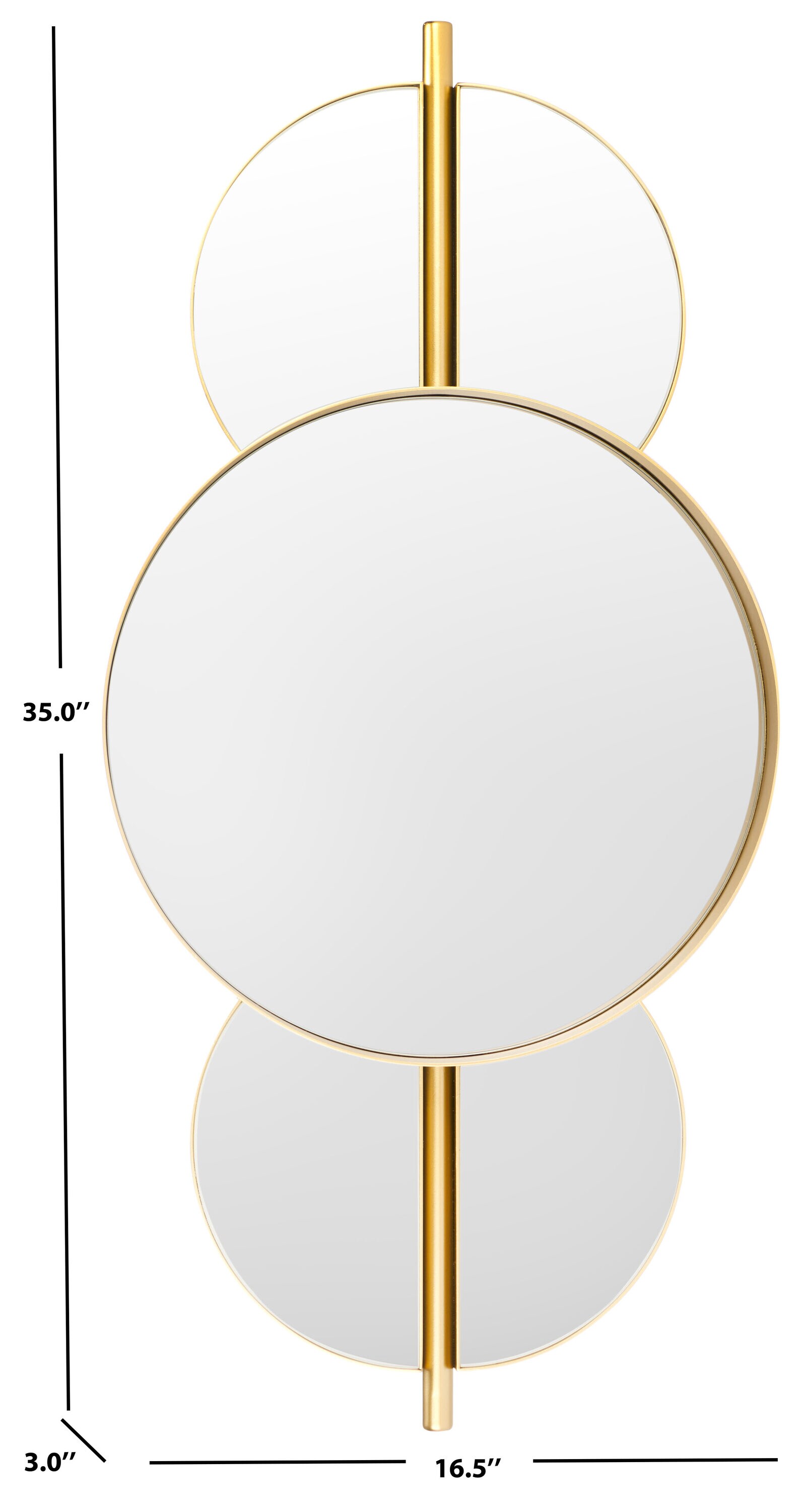 Safavieh MRR8003B Decor-Mirrors - View #4