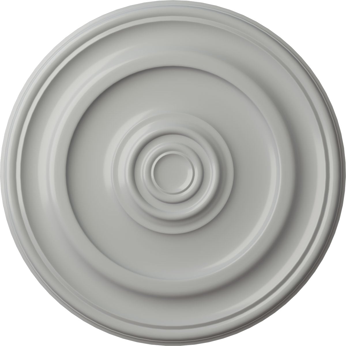 Ekena Millwork CM24KPFRF Kepler Traditional 23.625-in W x 23.625-in L Frost Polyurethane Ceiling Medallion