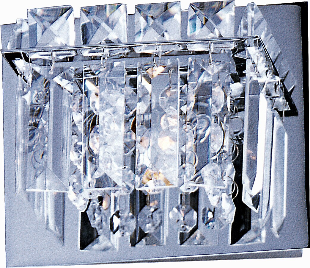 Pyramid Creations 7000236 Bangle 1-Light Polished Chrome Modern/Contemporary Vanity Light