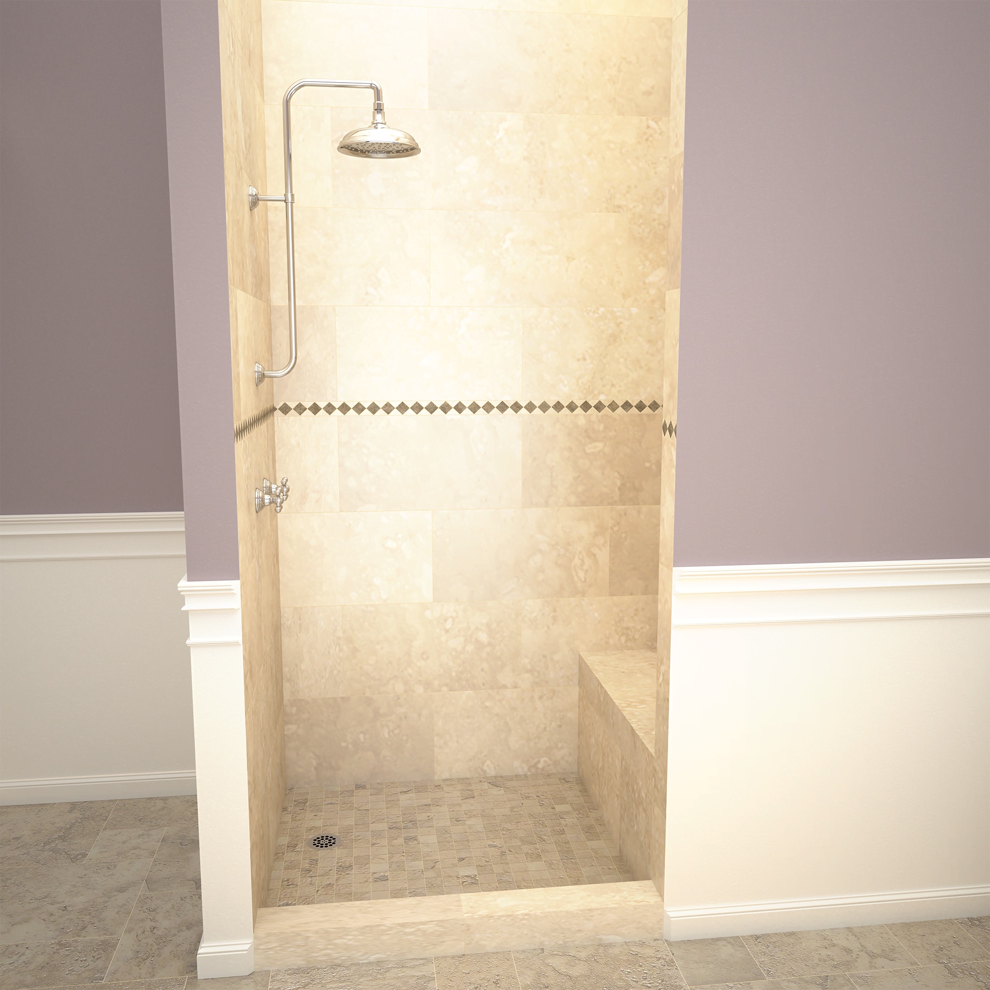 Tile Redi P4848LRB48KIT Shower-Floors - View #5