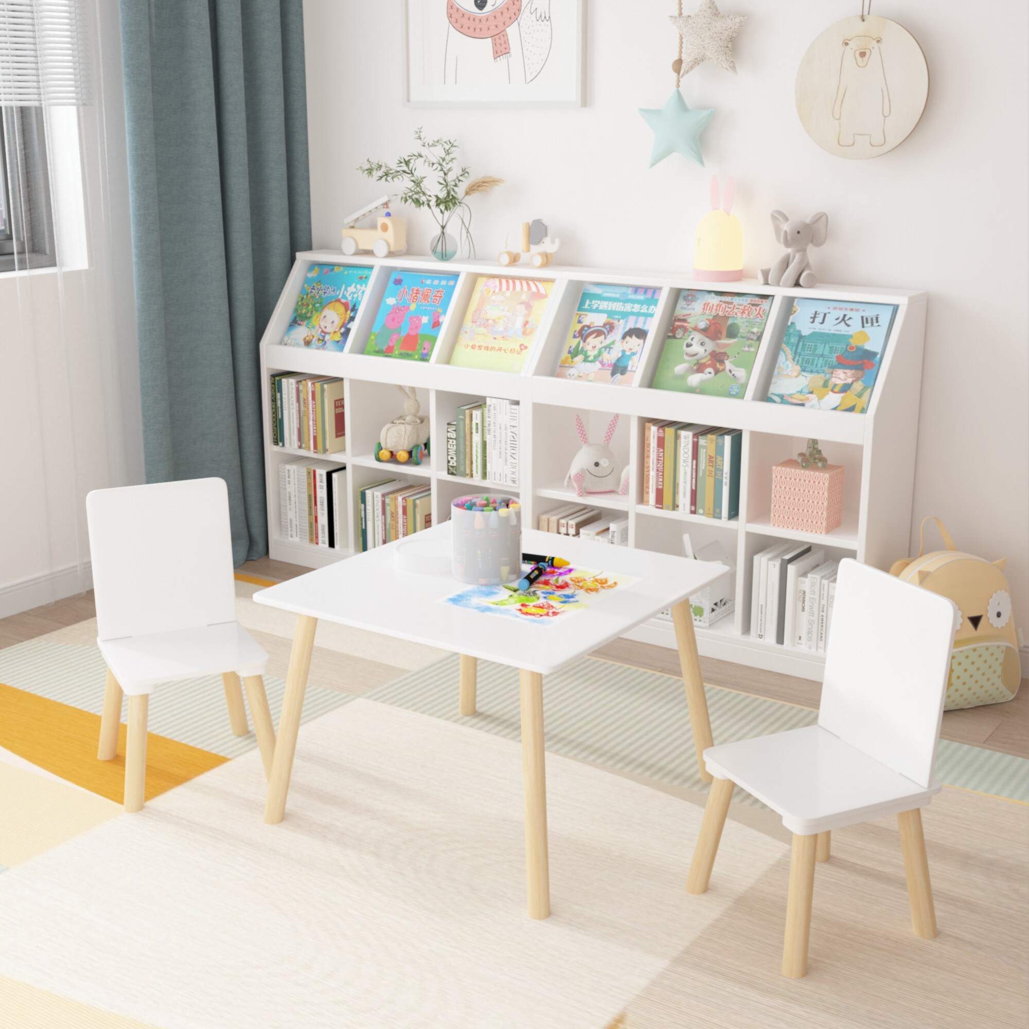 ToolCat LDSG-123-WS Kids-Play-Tables - View #11