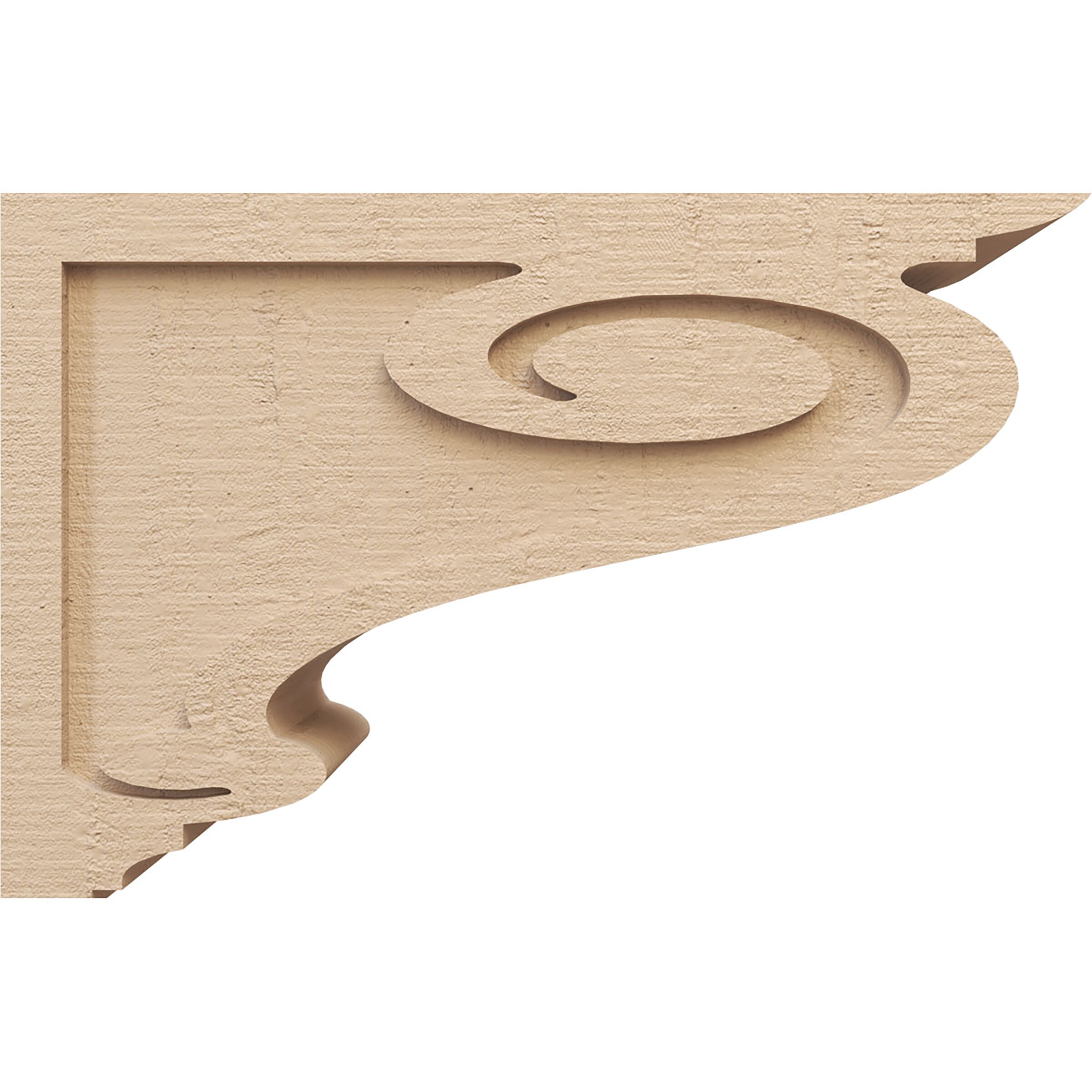 Ekena Millwork CORU08X24X16SCRRCPR corbels - View #3