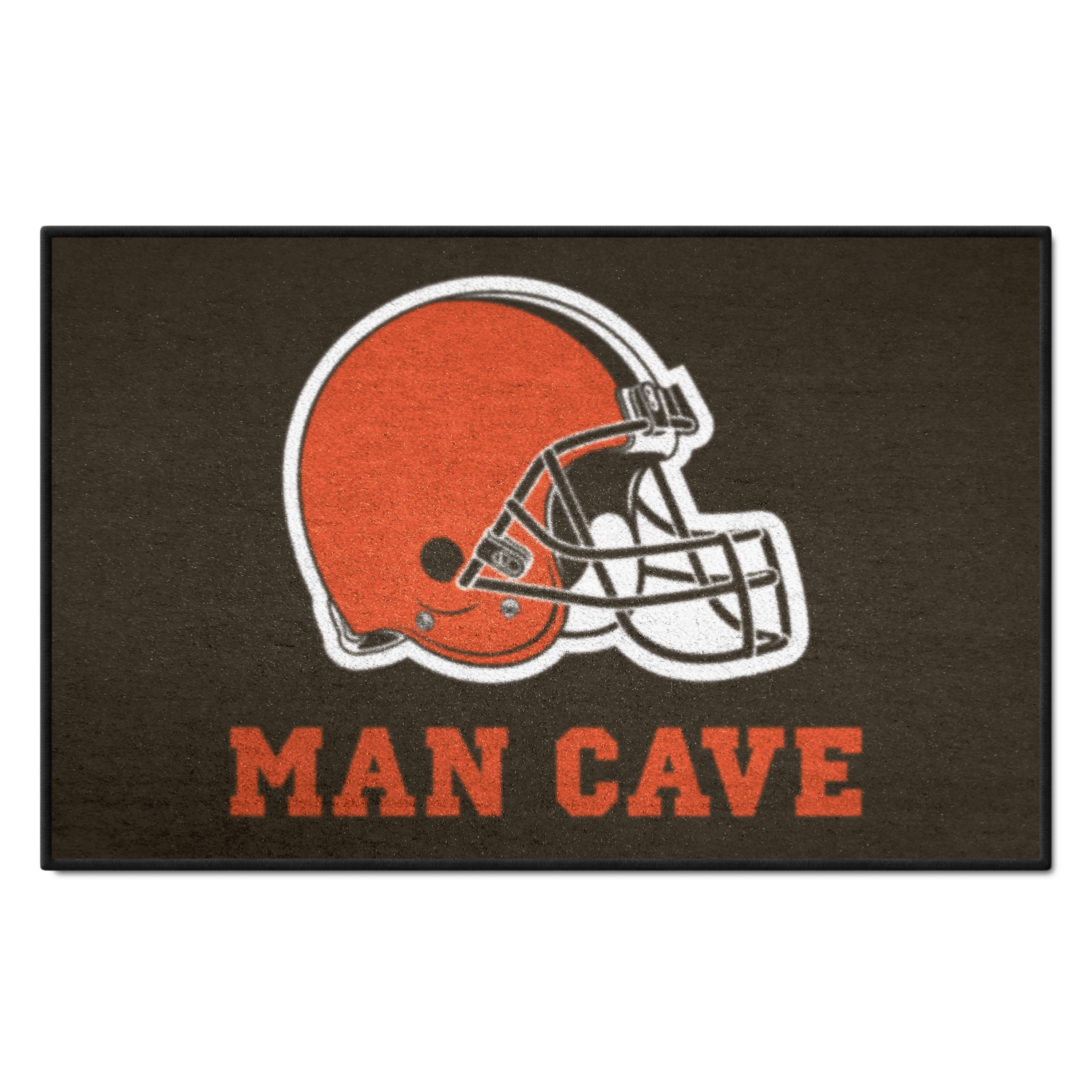 FANMATS Cleveland Browns 3 ft. x 6 ft. Football Field Runner Rug