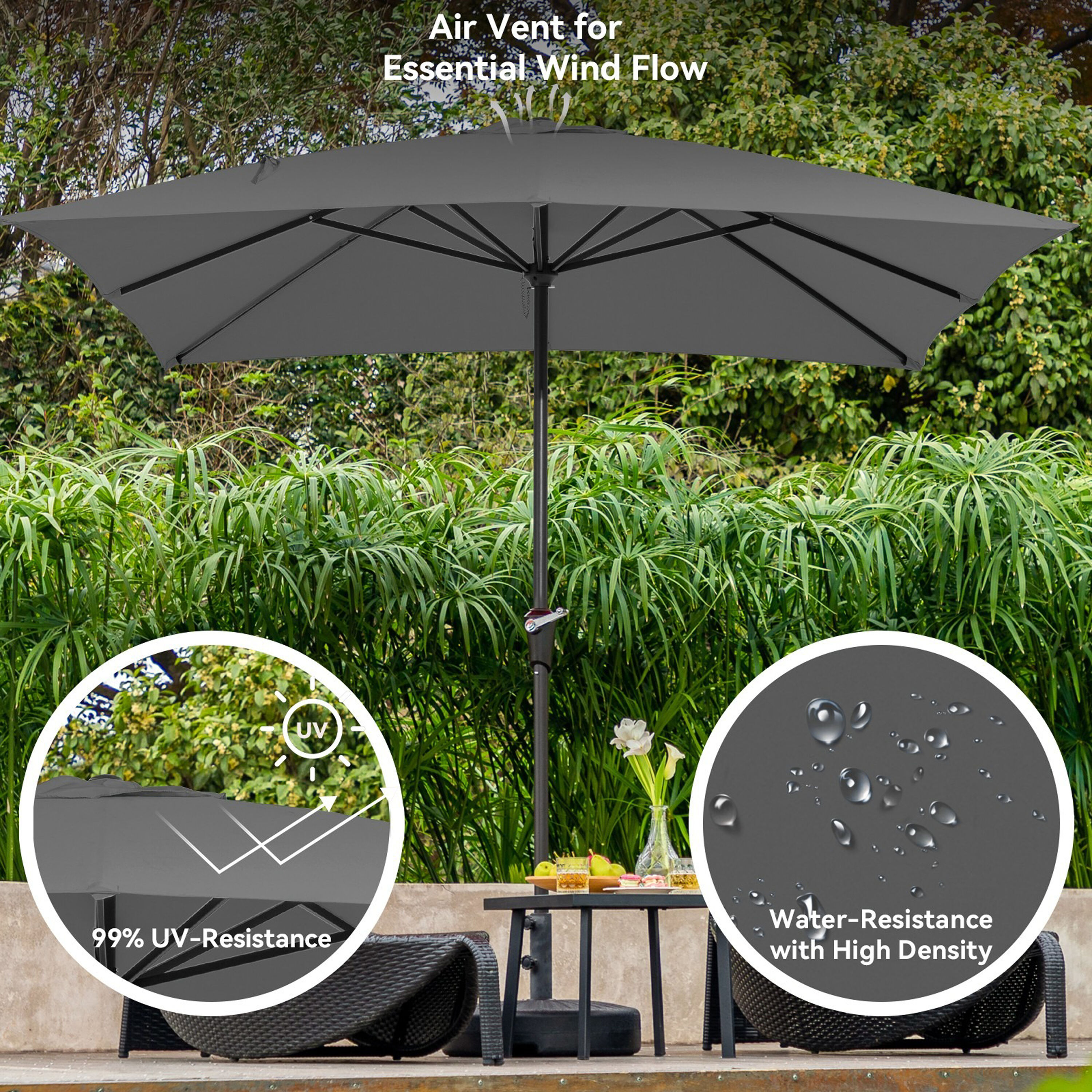JEAREY ZZS-FX8.5-GY Umbrellas-2 - View #3