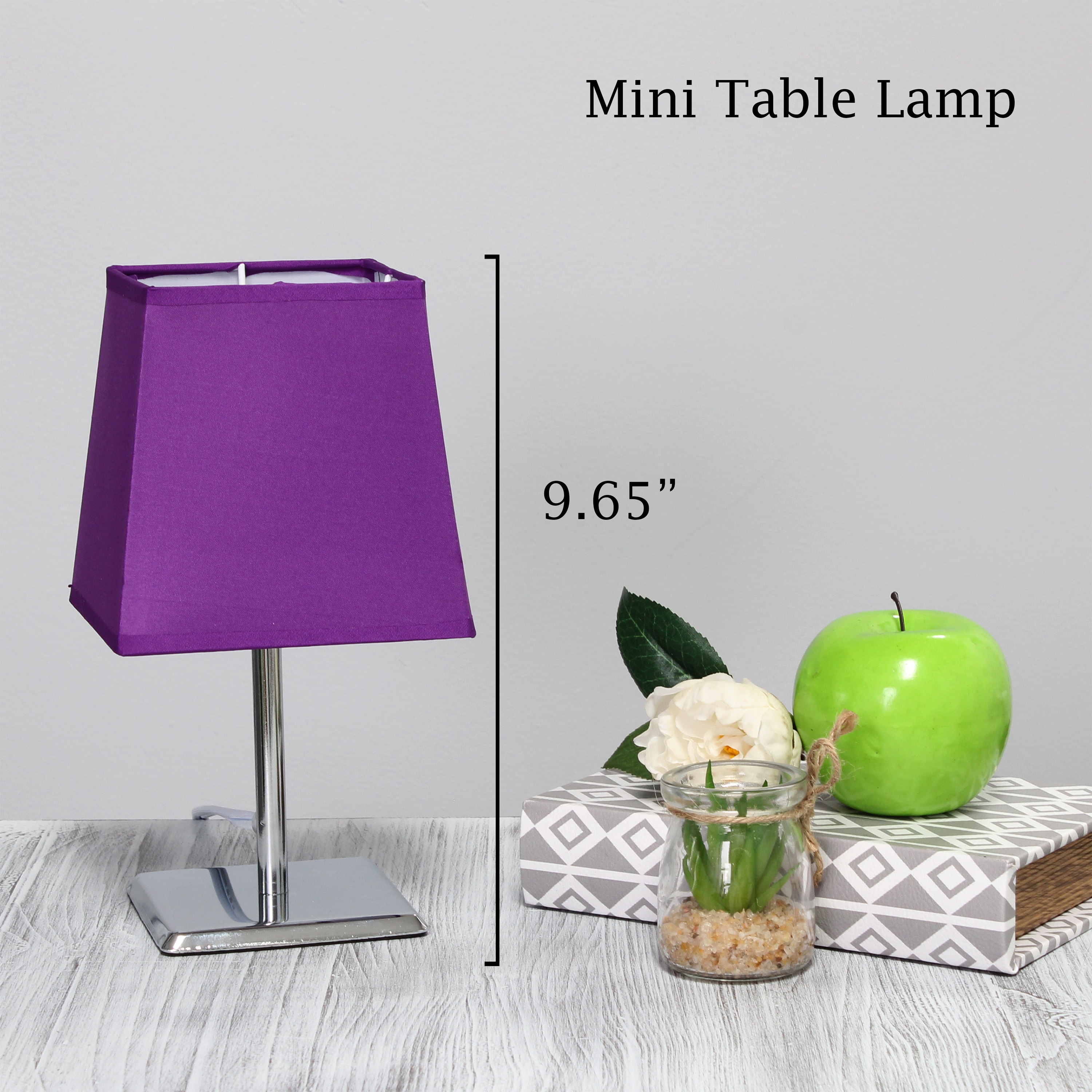 Simple Designs LT2062-PRP Table-Lamps - View #3