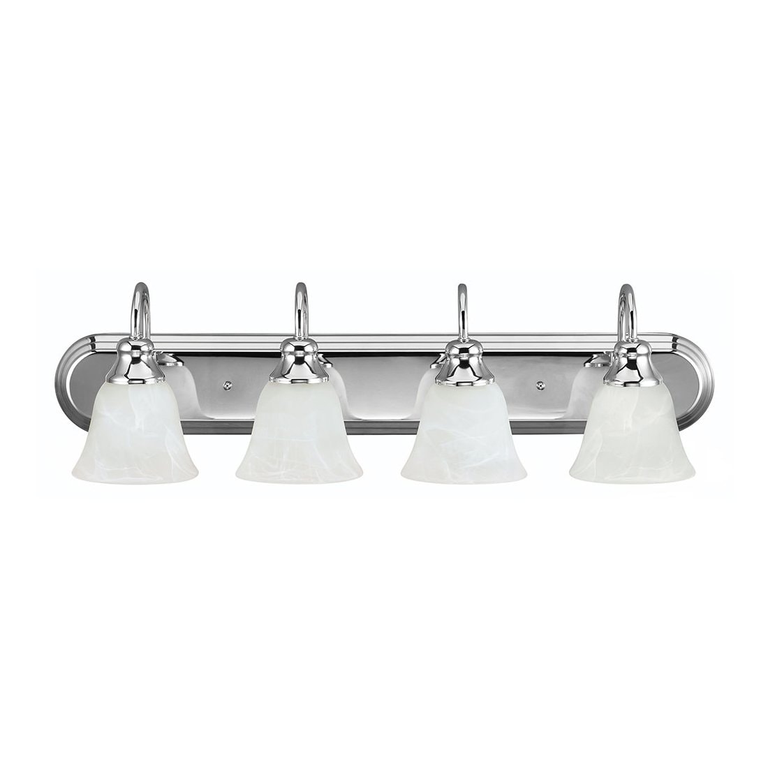 Generation Lighting 44942-05 Windgate 30.25-in 4 -Light Chrome Transitional Vanity light