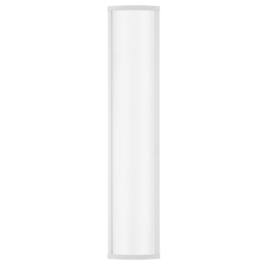 Lithonia Lighting 4-ft 6000-Lumen Adjustable-Lumen Cool White LED  Wraparound Light in the Wraparound Lights department at