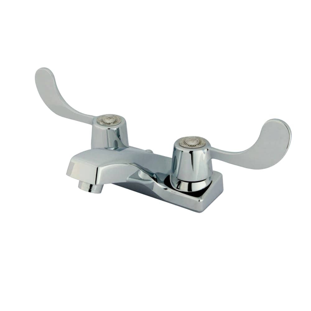 Kingston Brass  KB19.G Vista 1.2 GPM Centerset Bathroom Faucet with PopUp Drain Assembly