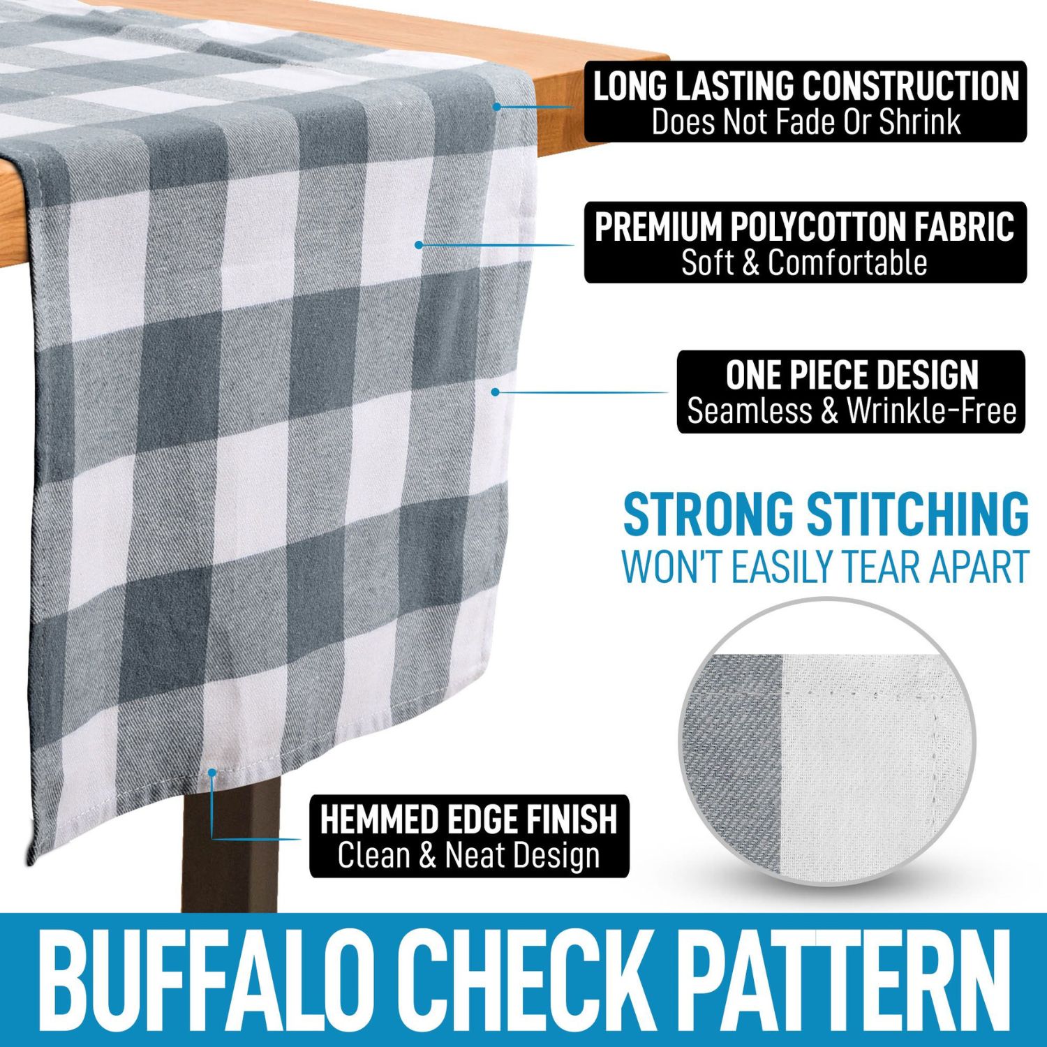 Zulay Kitchen X002RS3MAT Table-Covers - View #5