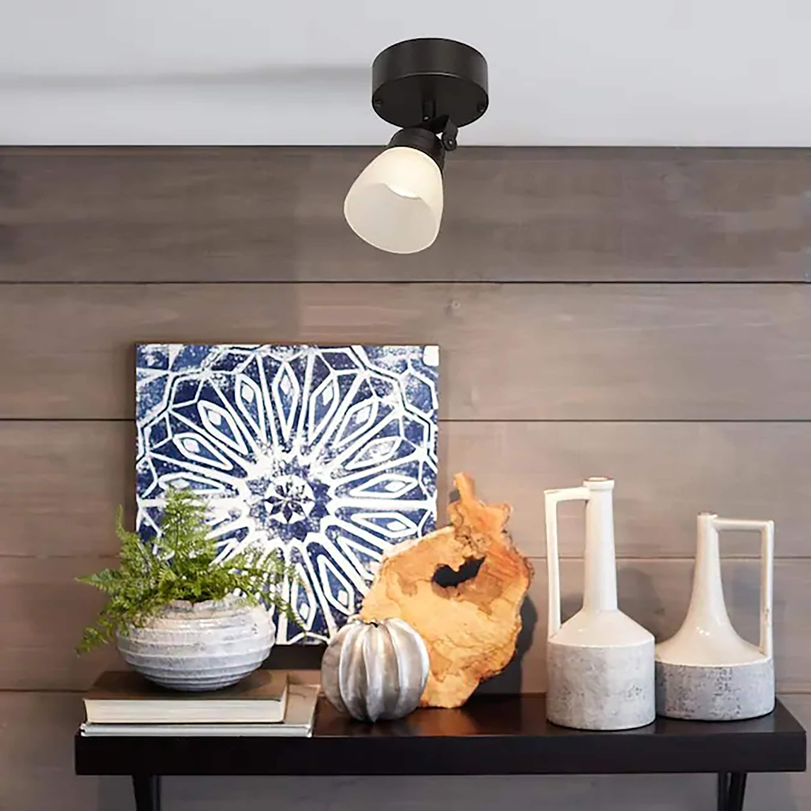 allen + roth SL-239-1T-BZ Fixed-Track-Lighting - View #4