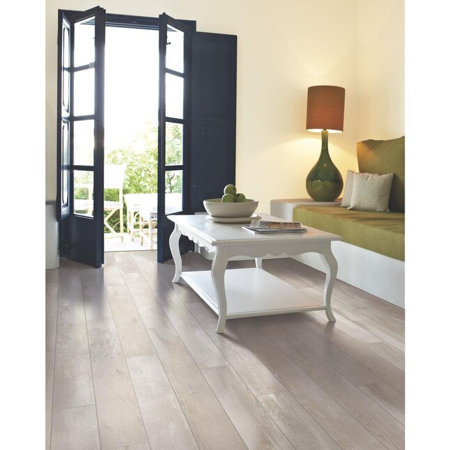 Style Selections Seaside Chestnut Embossed Wood Plank Laminate Flooring Sample Style Selections Seaside Chestnut Embossed Wood Plank Laminate Flooring Sample