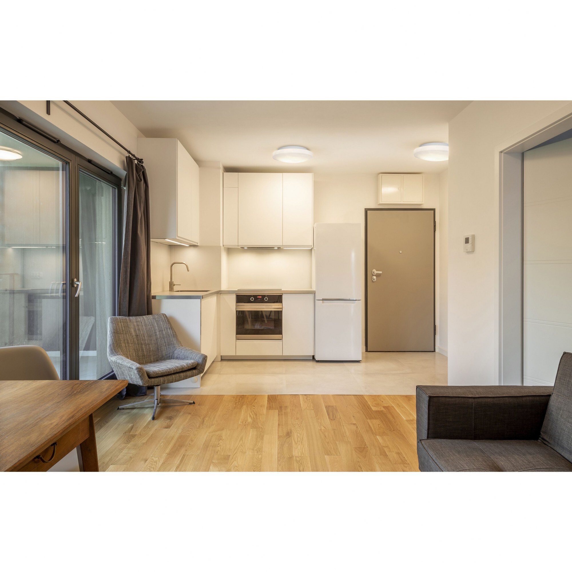 Access Lighting 50160LEDD-WH/OPL flushmounts - View #3