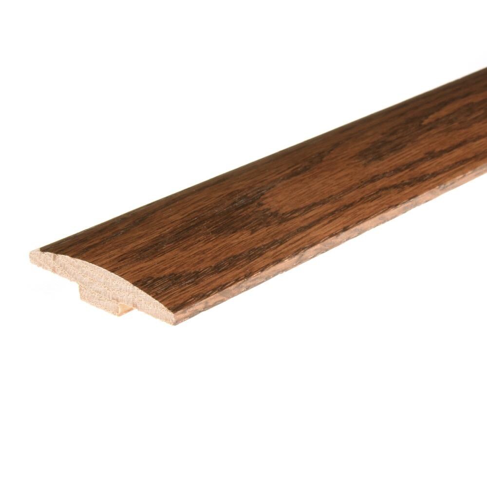 Flexco 779668 T-moulding Ginger 0.46-in T x 2-in W x 78-in L Solid wood T-moulding