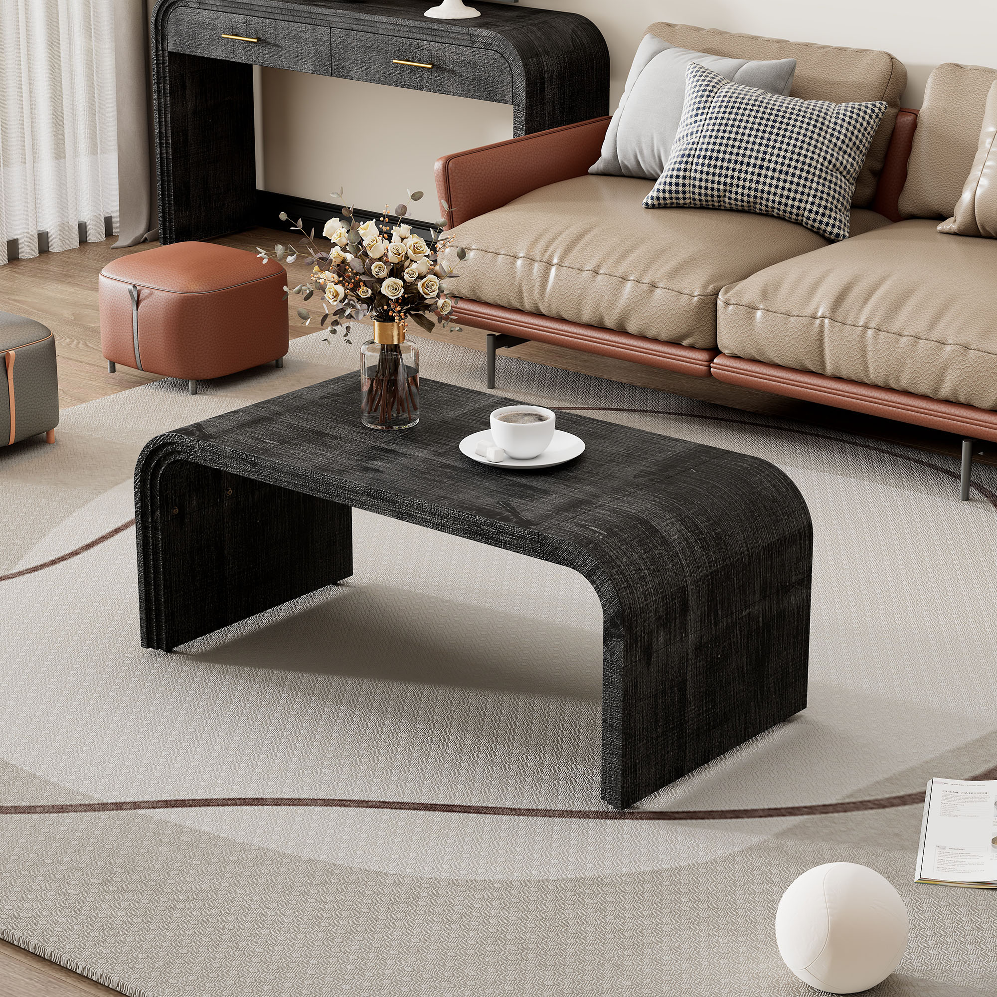 SINOFURN SYA330134BK Coffee-Tables - View #3
