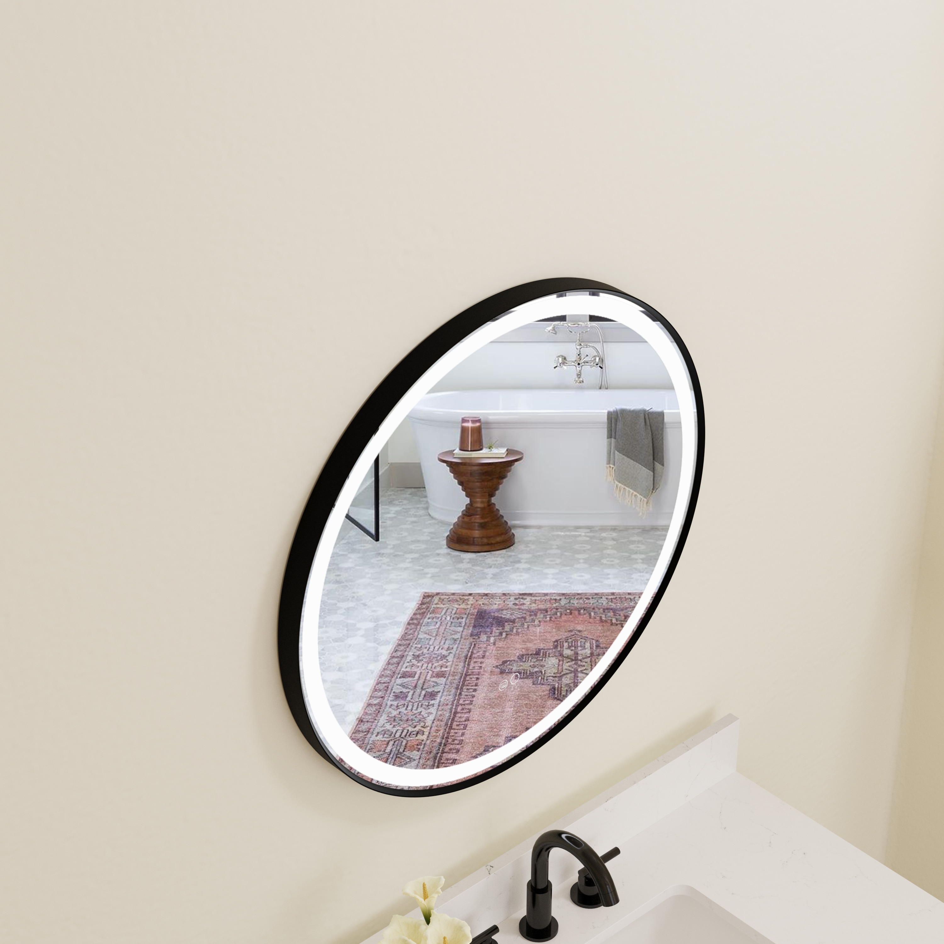 CALVON RC9-2828MB Framed-Bath-Mirrors - View #8