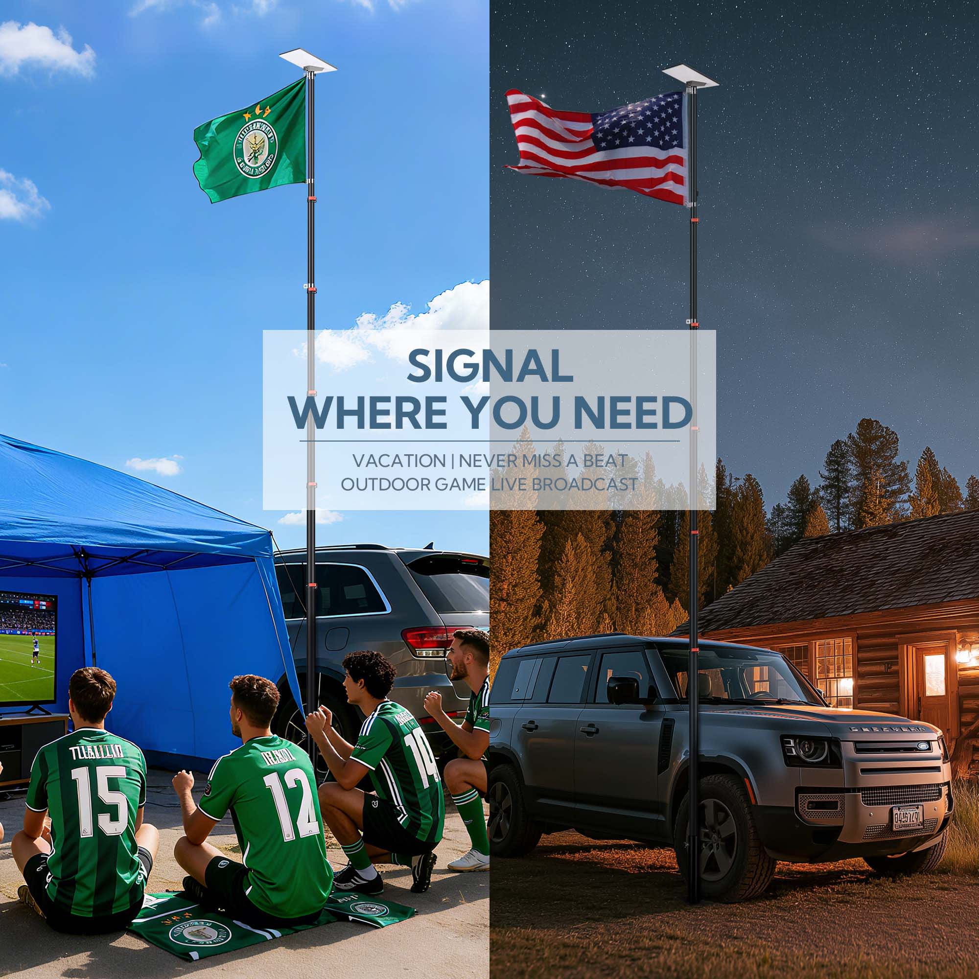 Yescom 22FLP054-30-MI-06-LO Flag-Poles - View #3