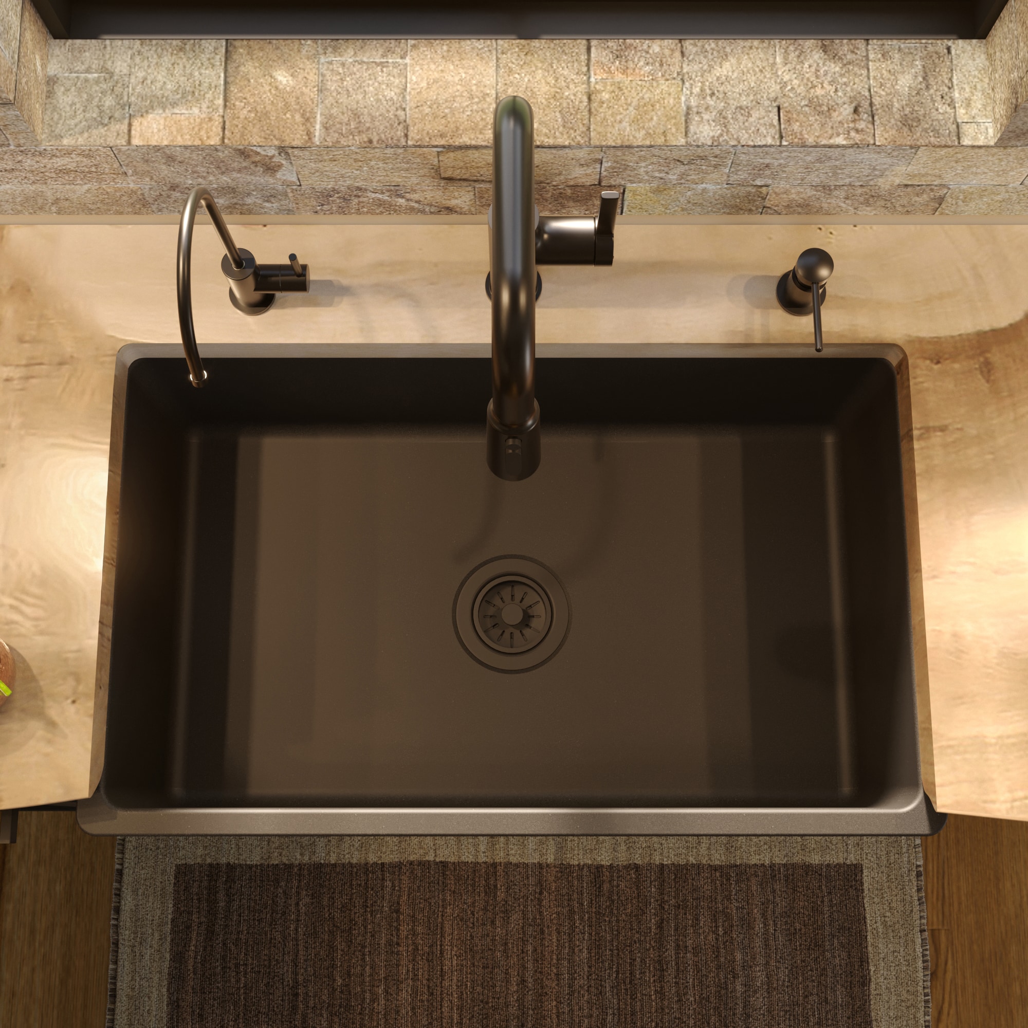 Karran FCP30SBMB Kitchen-Sinks - View #18